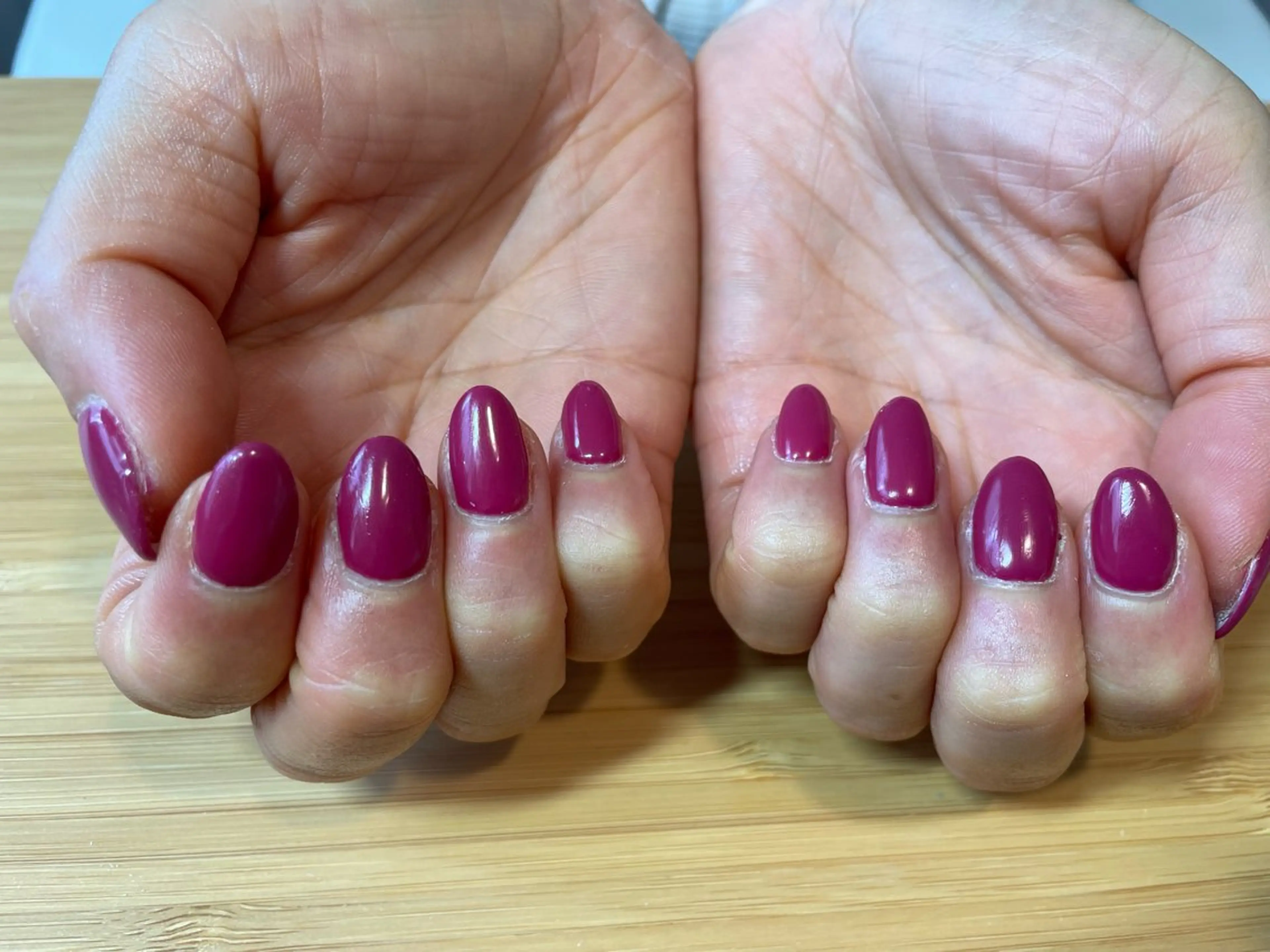 ネイル ワンカラーネイル ピンク ハンドネイル Nailist Missaのネイルデザイン