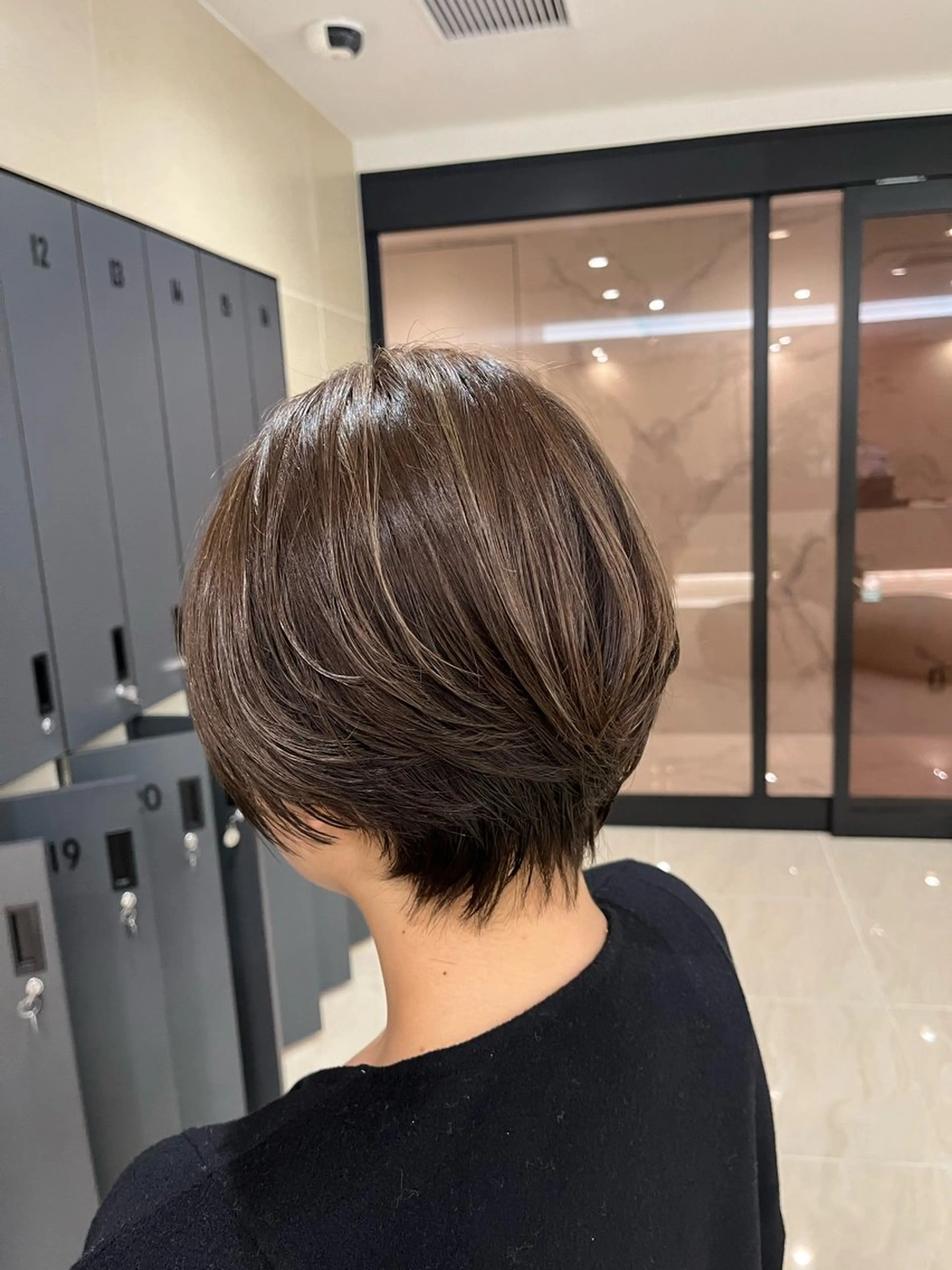 ショート ハイライト 藤井 将之のヘアスタイル