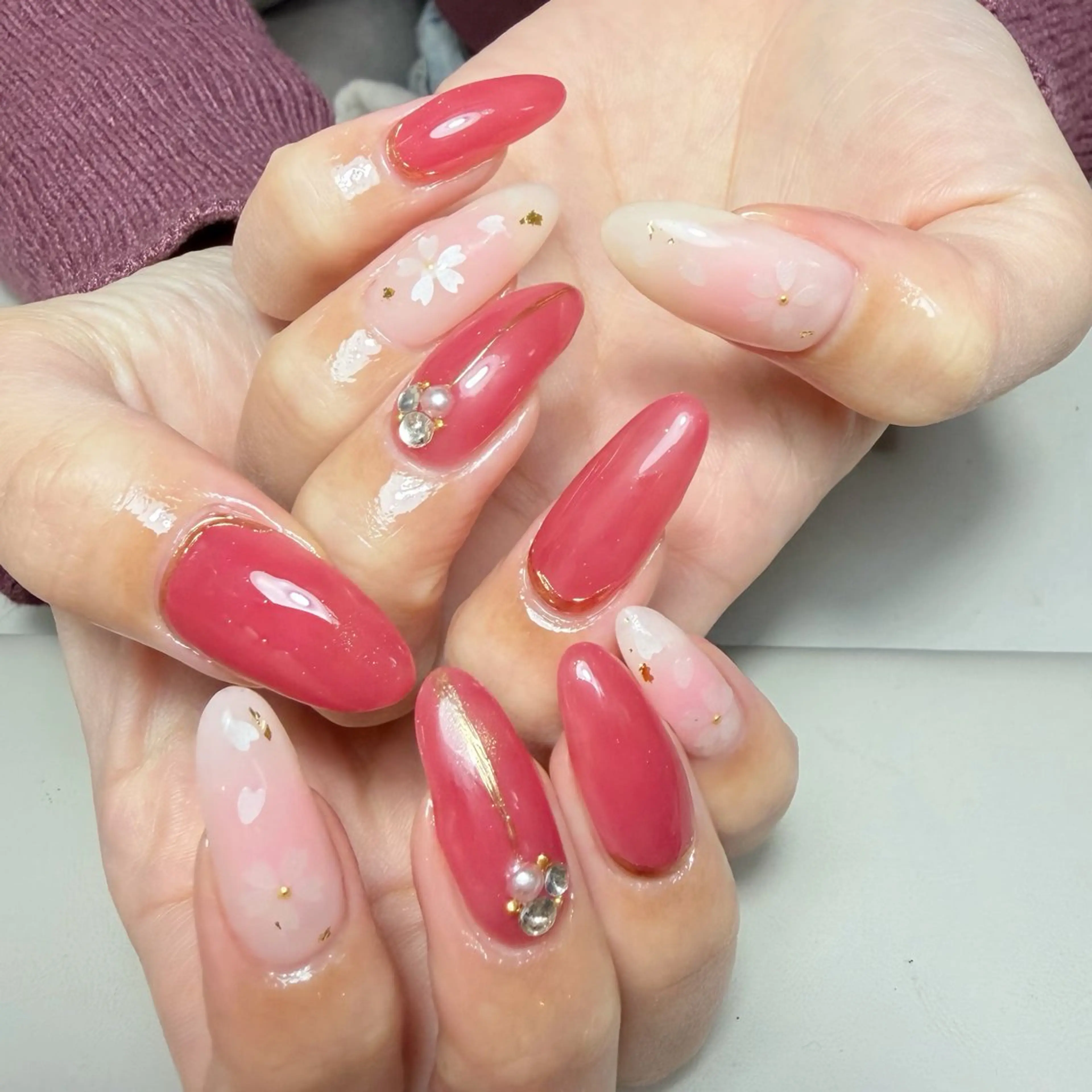 ネイル ハンドネイル AngelChris ビューティーサロン琳のネイルデザイン