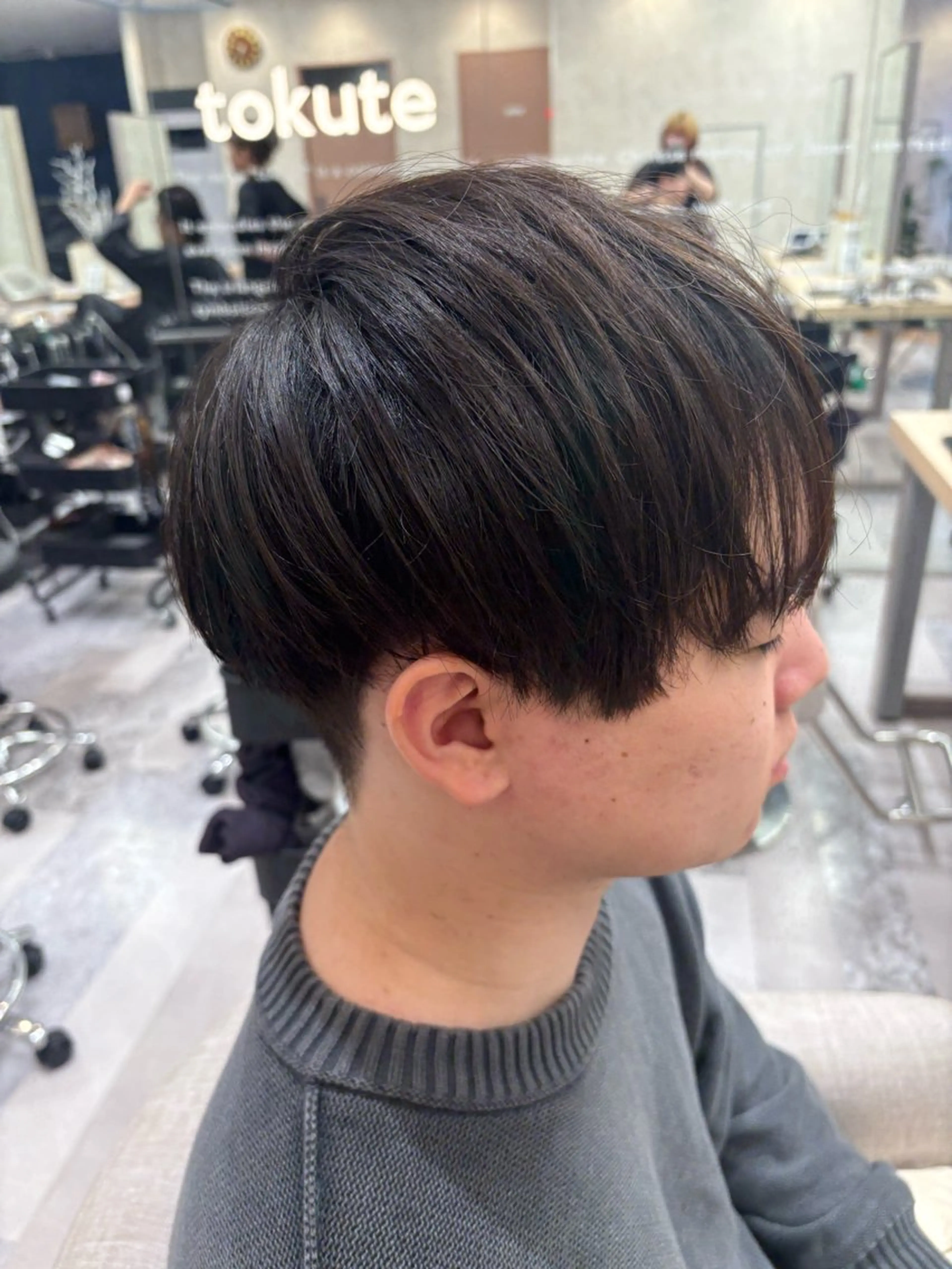 メンズ カット tokute 片岡心🐥のヘアスタイル