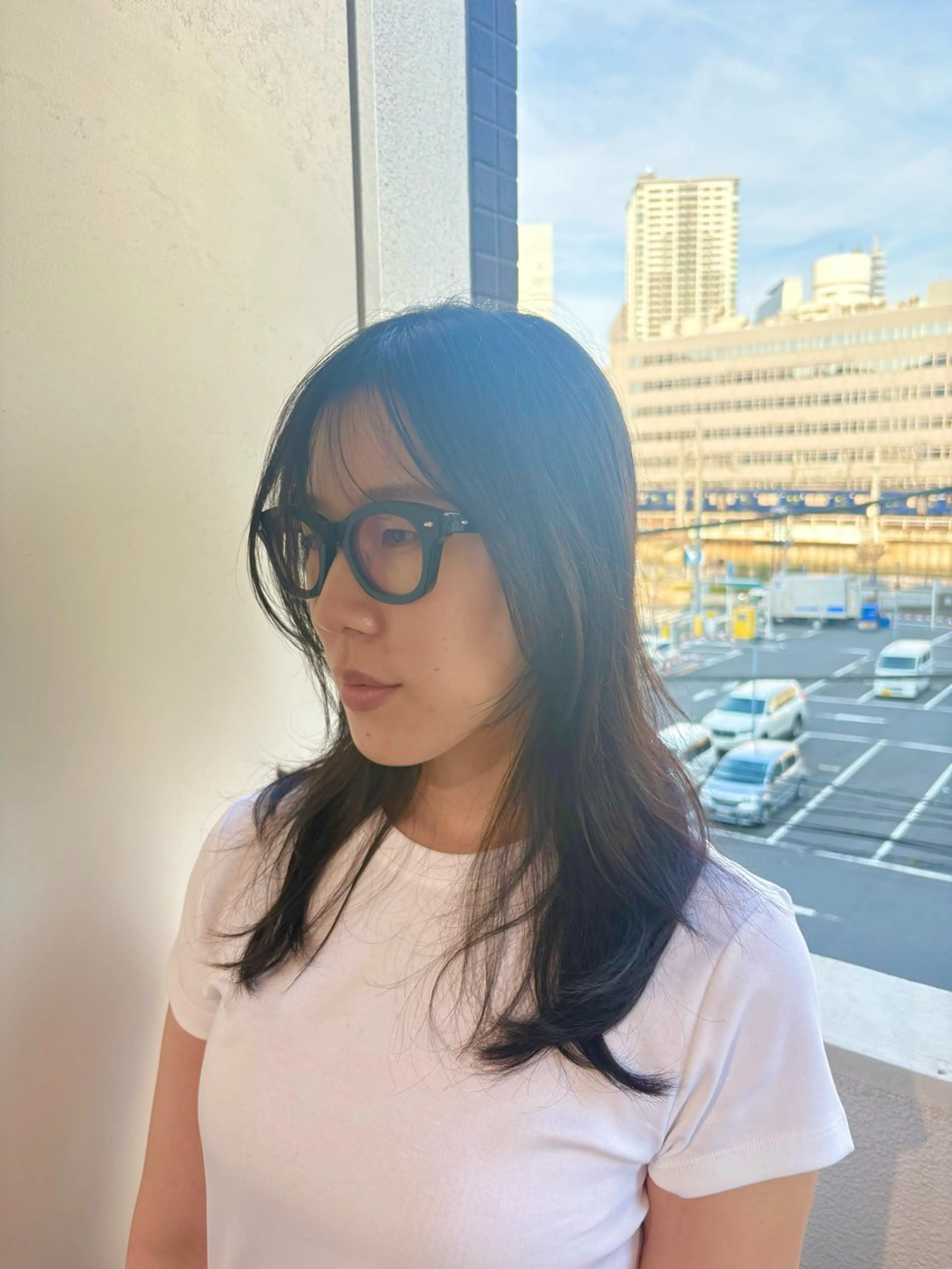 ロング 向山 月雫のヘアスタイル