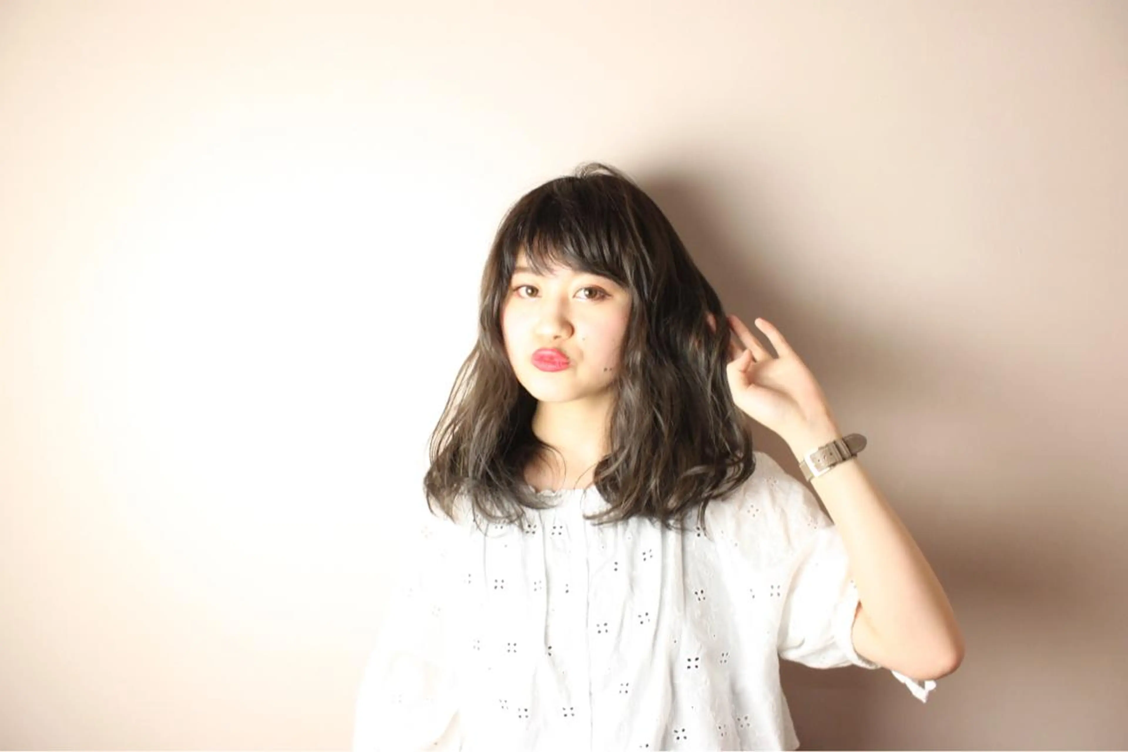 ミディアム カラー パーマ ✨U-topia渡邉 大樹【公認資格有】✨のヘアスタイル