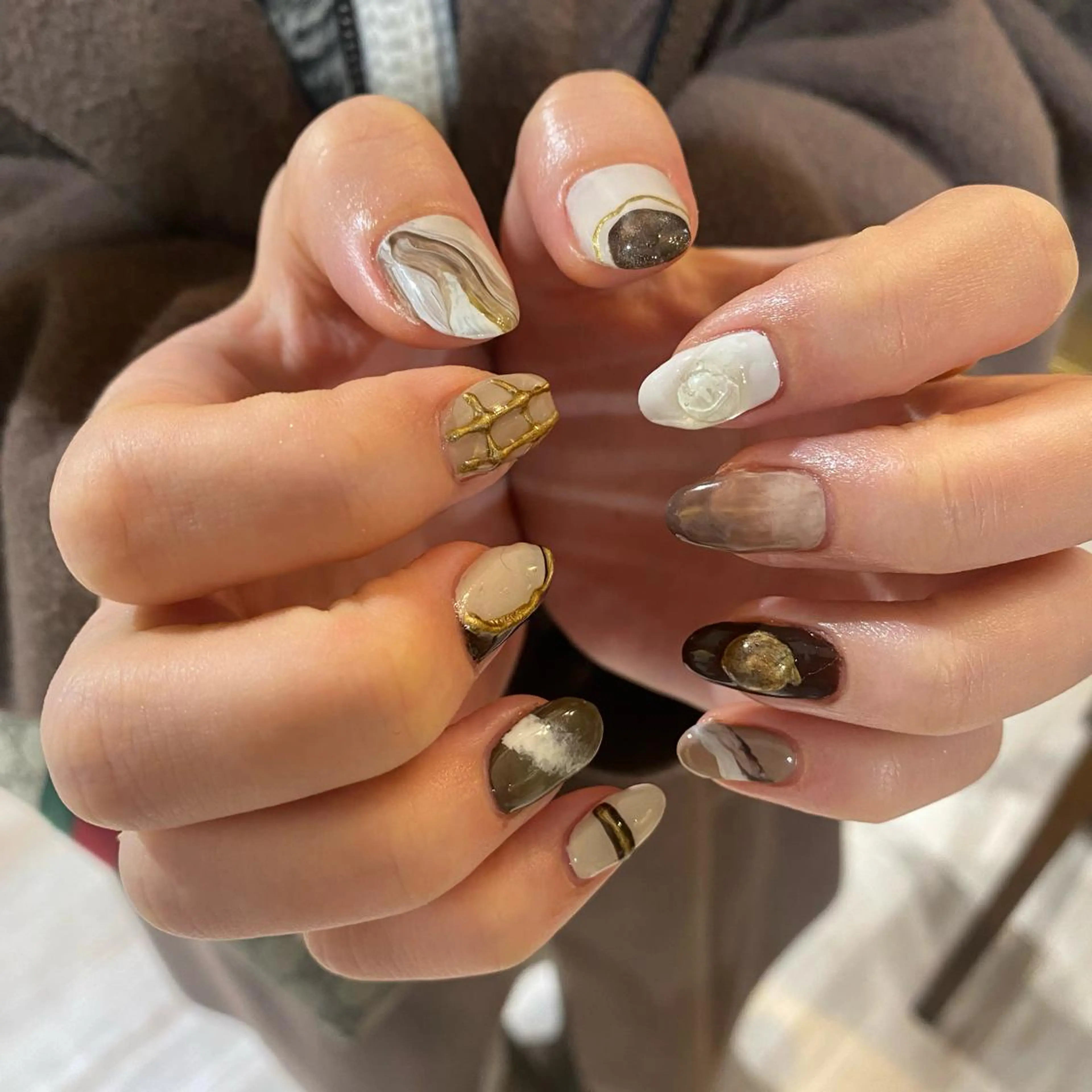ネイル niconail 🧣ayu 📍烏山のネイルデザイン