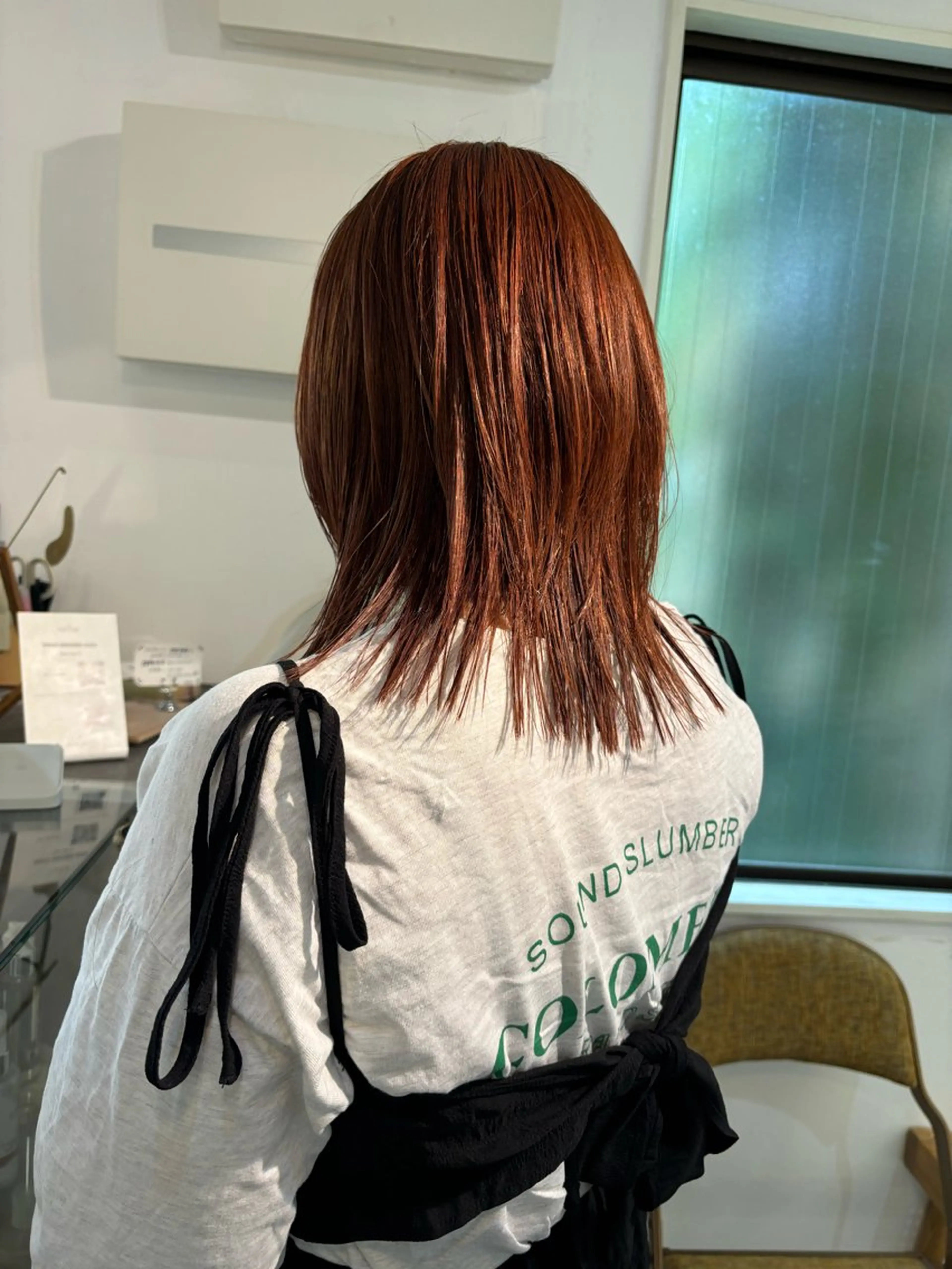 ミディアム カラー sakura🌸 レイヤー/韓国ヘアのヘアスタイル