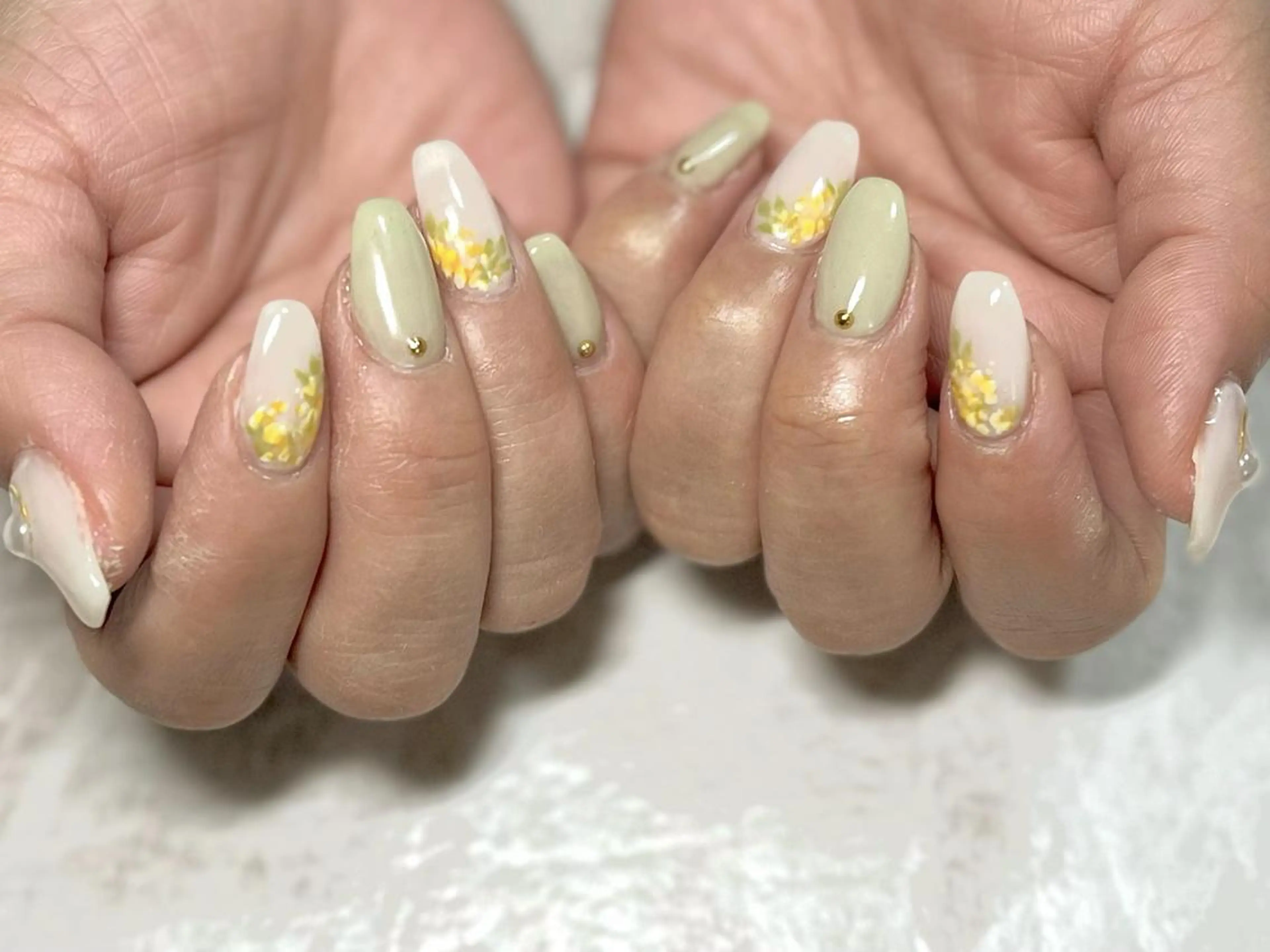ネイル フットネイル ニュアンスネイル シンプルネイル 春ネイル 夏ネイル ネイル フフラ所属・nail fufla ♡yamane♡のネイルデザイン