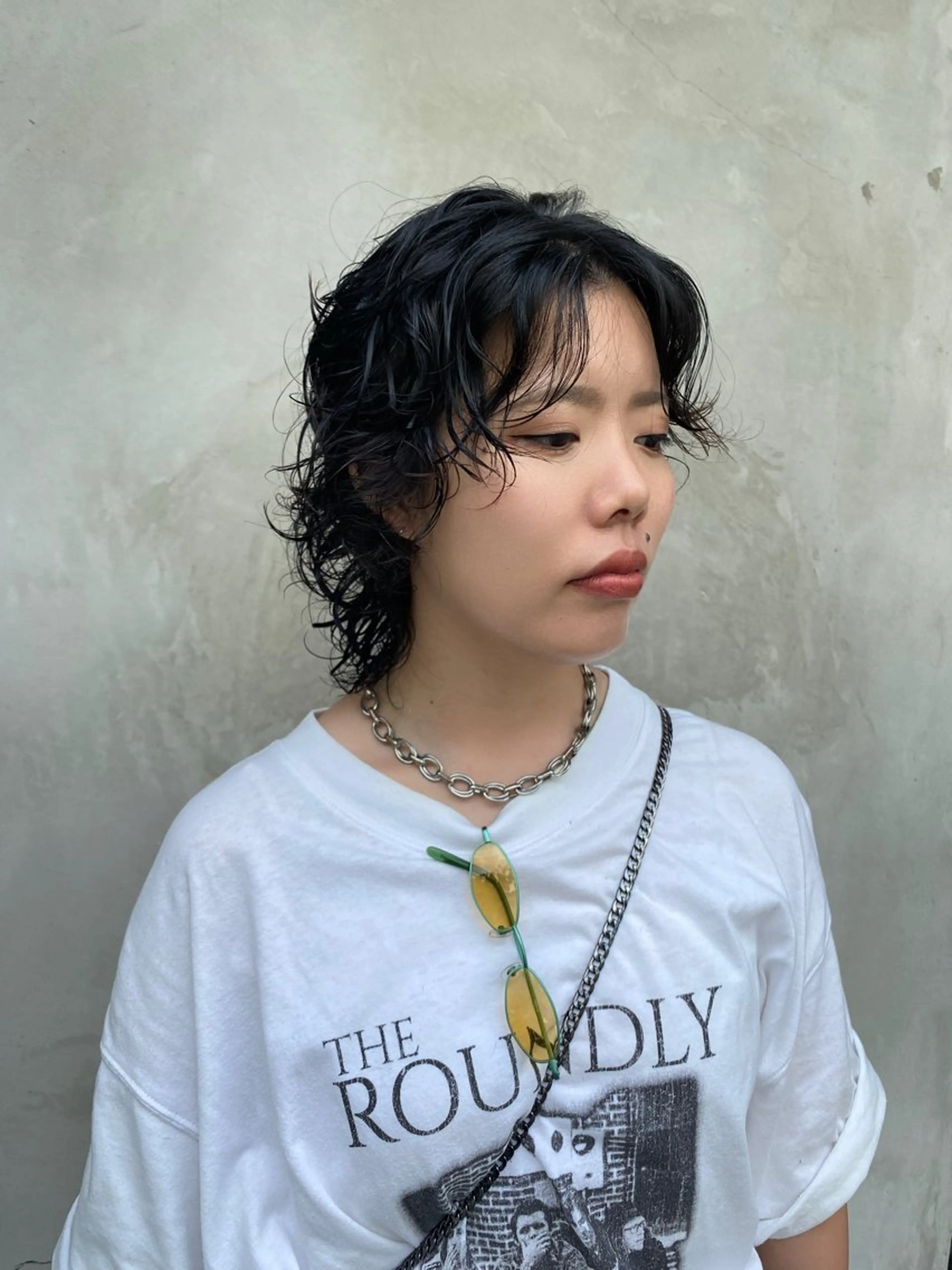 パーマ ウルフカット パーマ ヒラカホ/ ブリーチ/似合わせのヘアスタイル