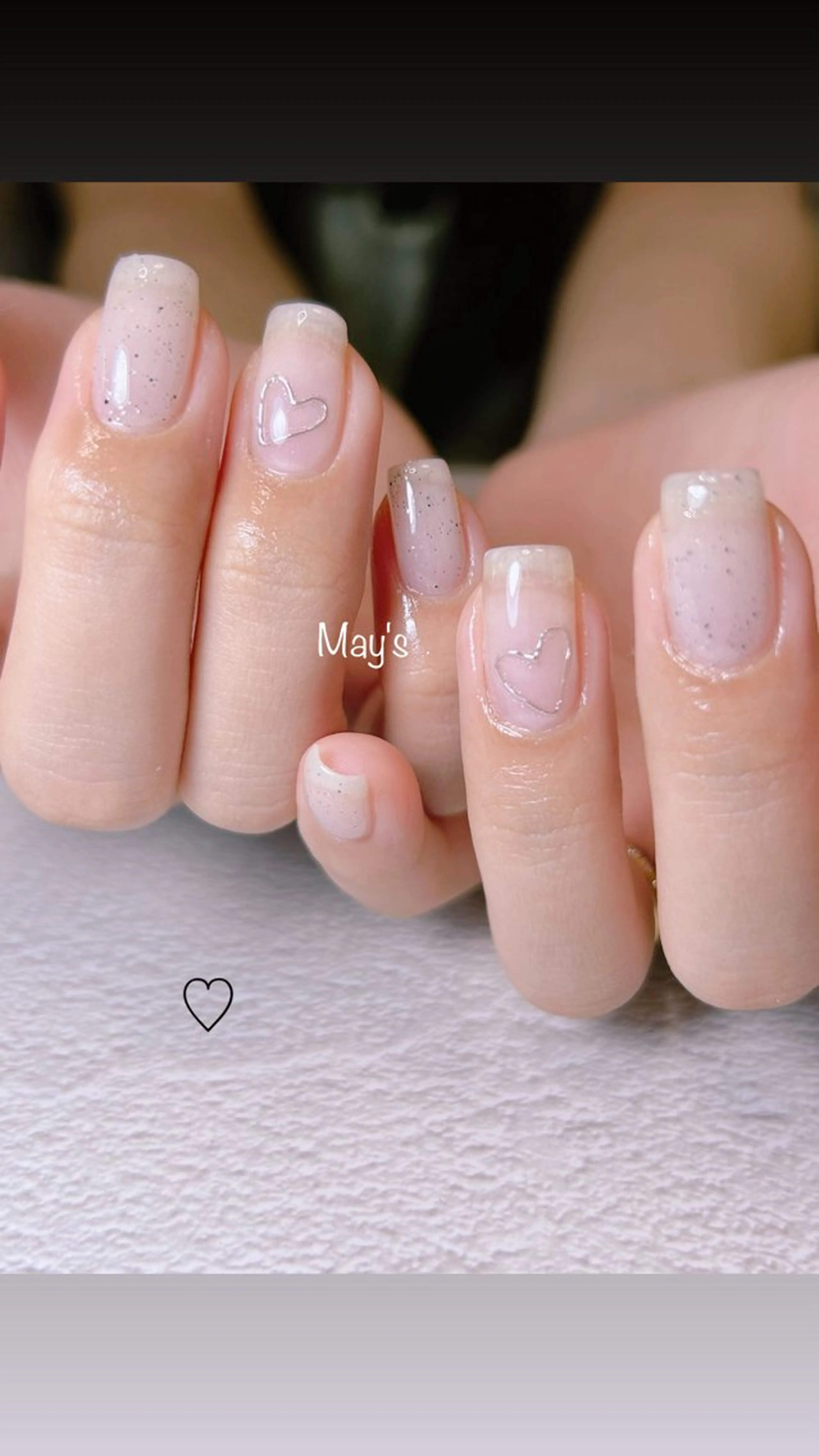 ネイル アートネイル ワンカラーネイル nail salon May'sのネイルデザイン