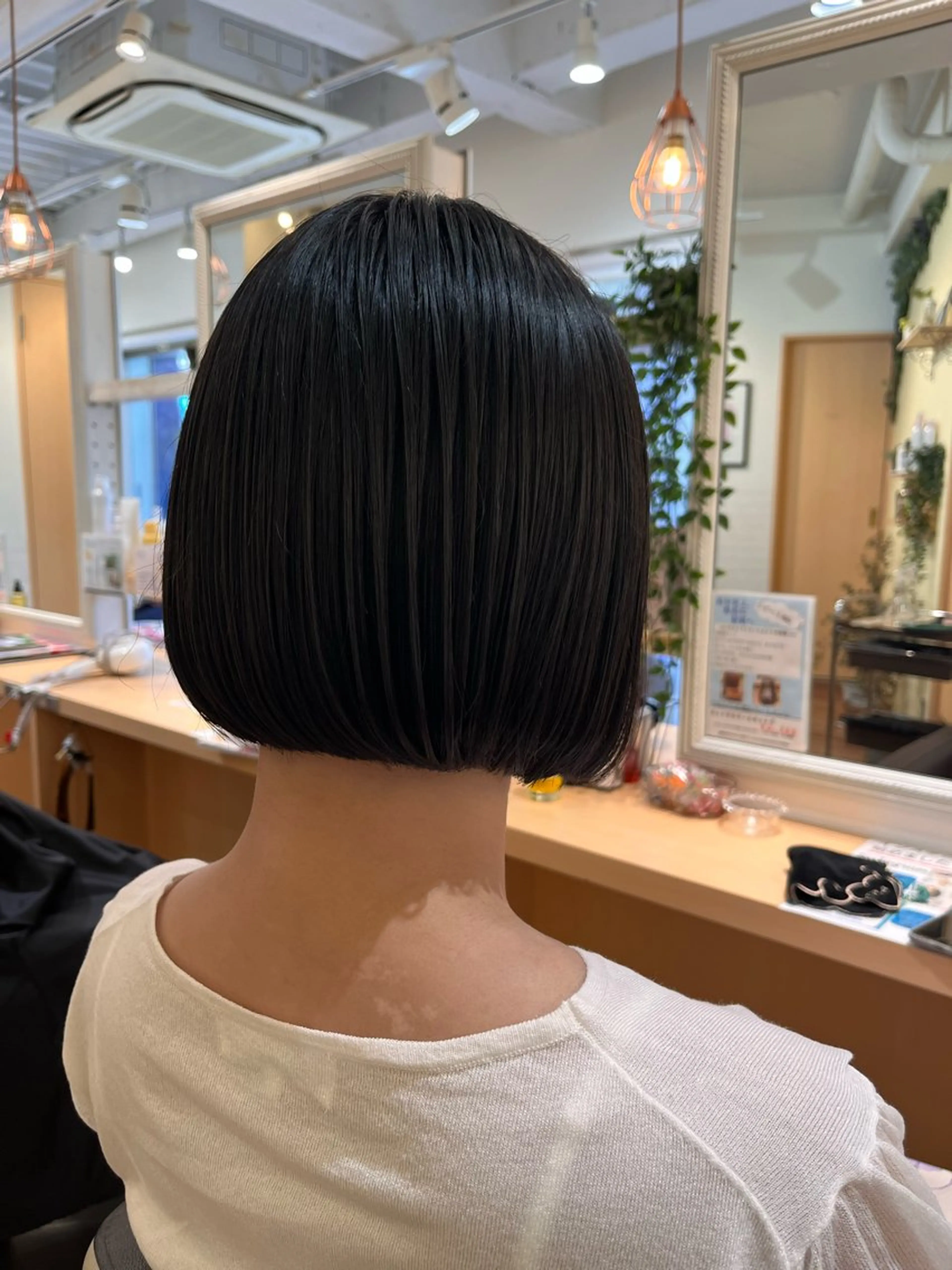 ミディアム emma 星野のヘアスタイル