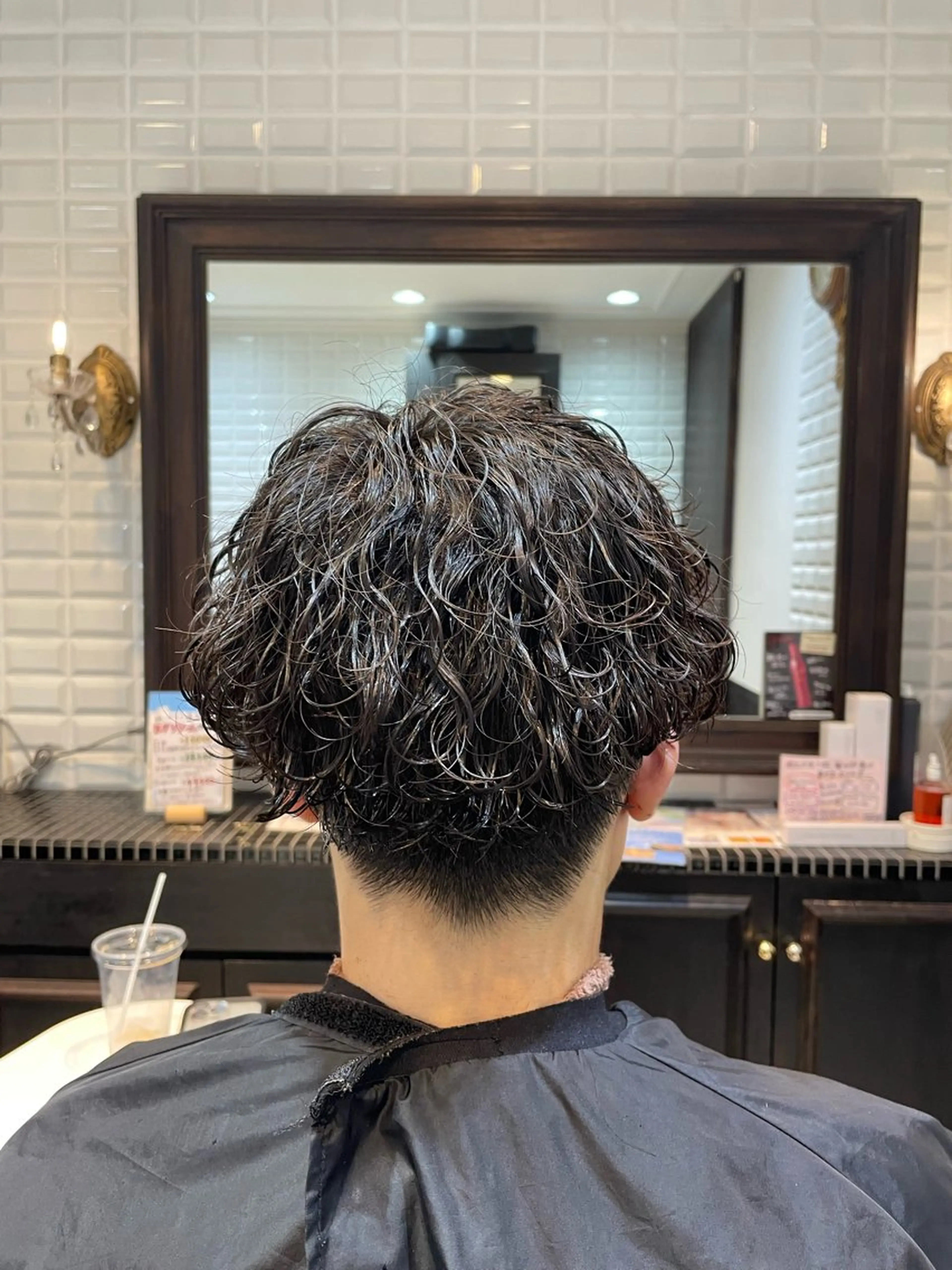 ショート Lupinus中田 パーマモデル募集中のヘアスタイル