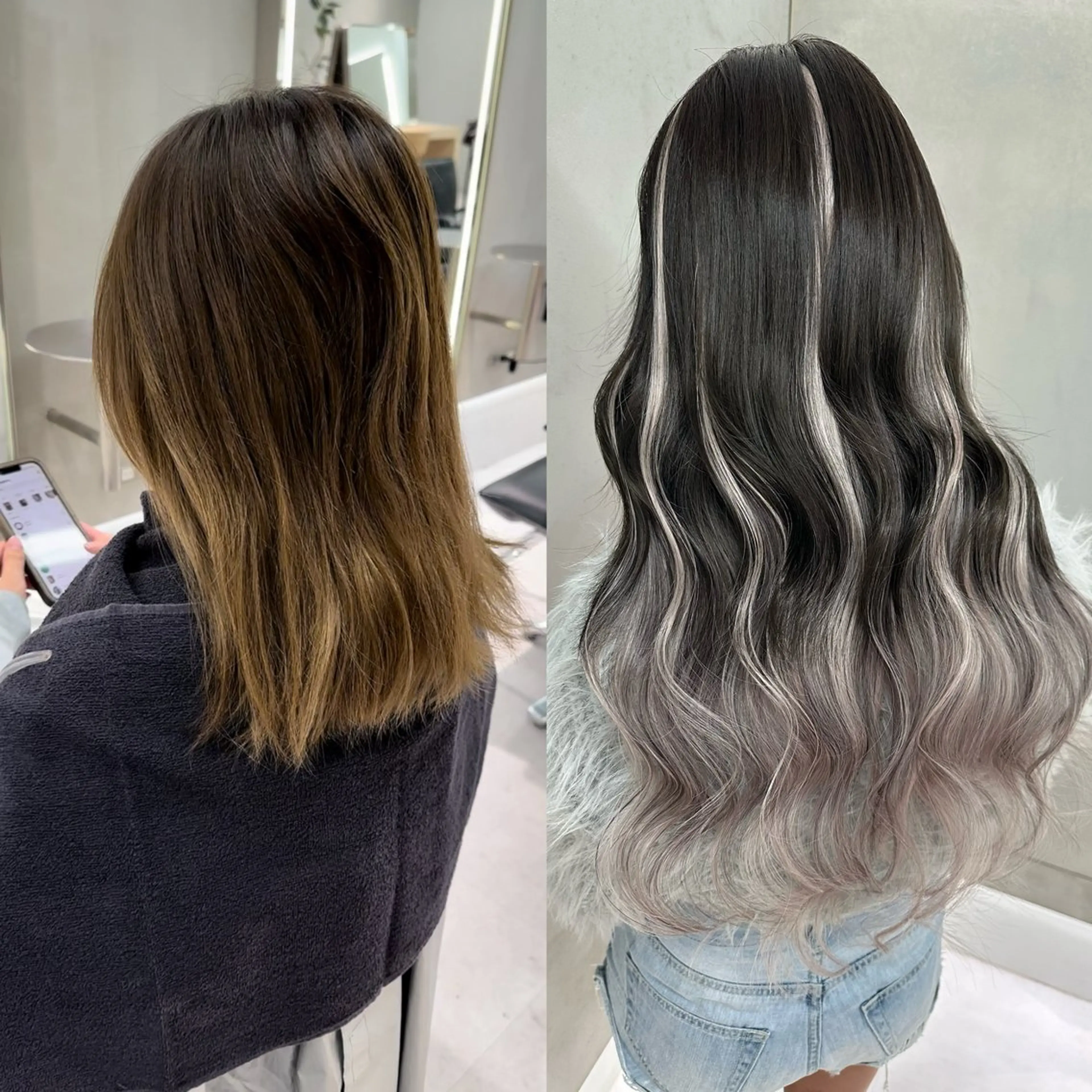 color+TR+❤️🔥韓国風❤️🔥最高級レミーシールエクステ✨40本✨の写真