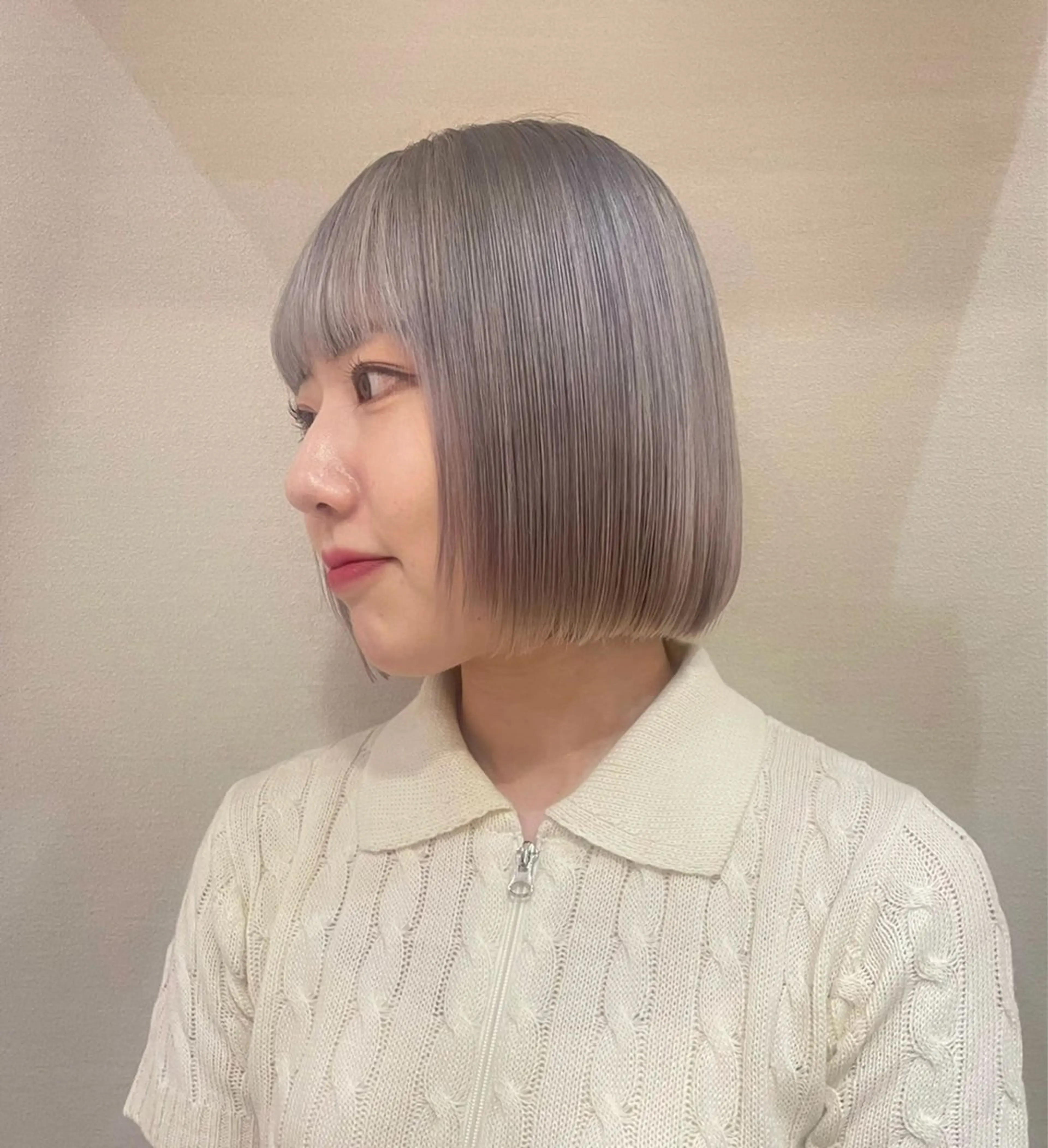 ショート カラー 🩷愛咲🩷レイヤー /透明感カラーのヘアスタイル