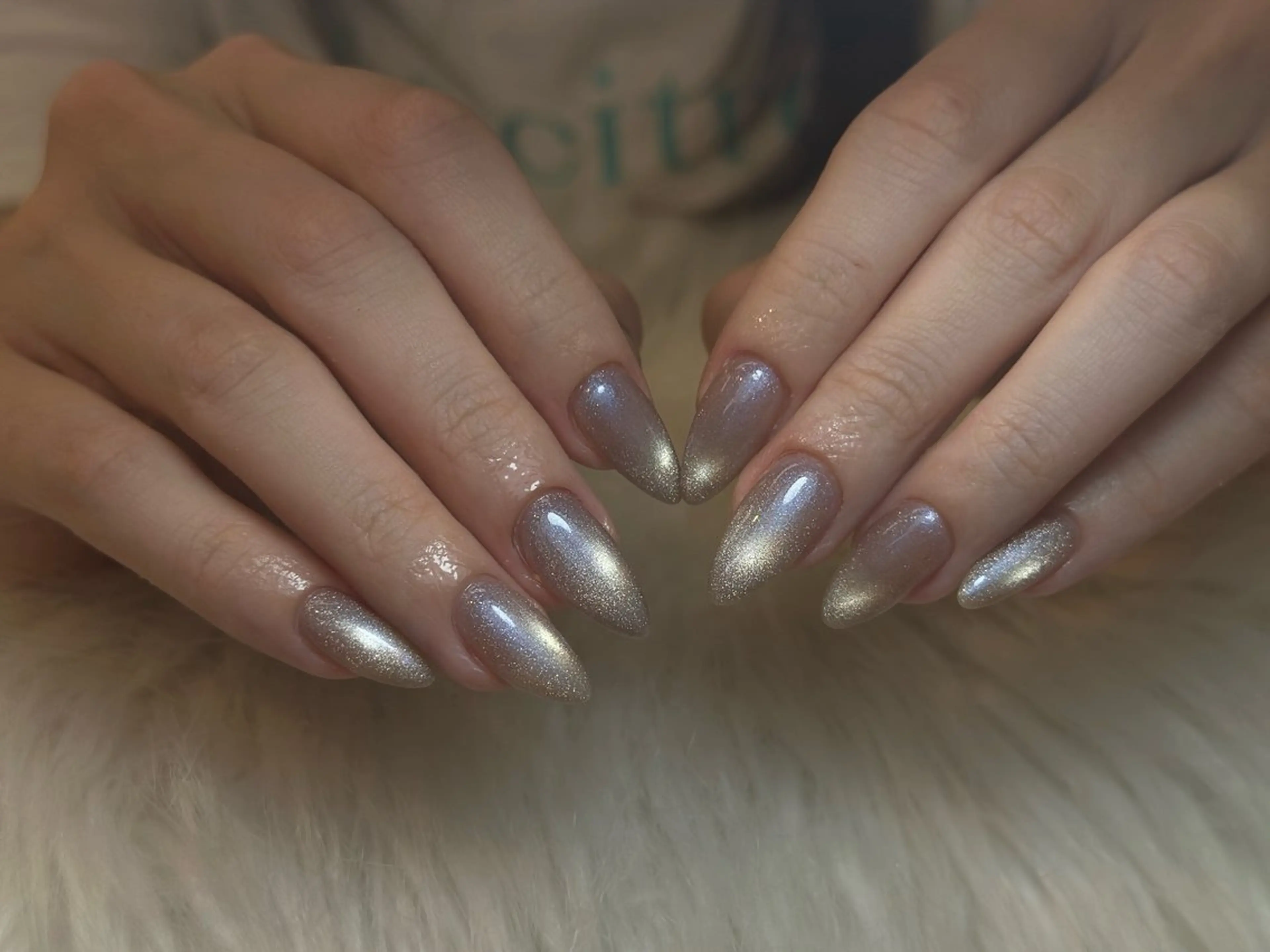 ネイル アートネイル ジェルネイル マグネットネイル ハンドネイル JennNail_ マオのネイルデザイン