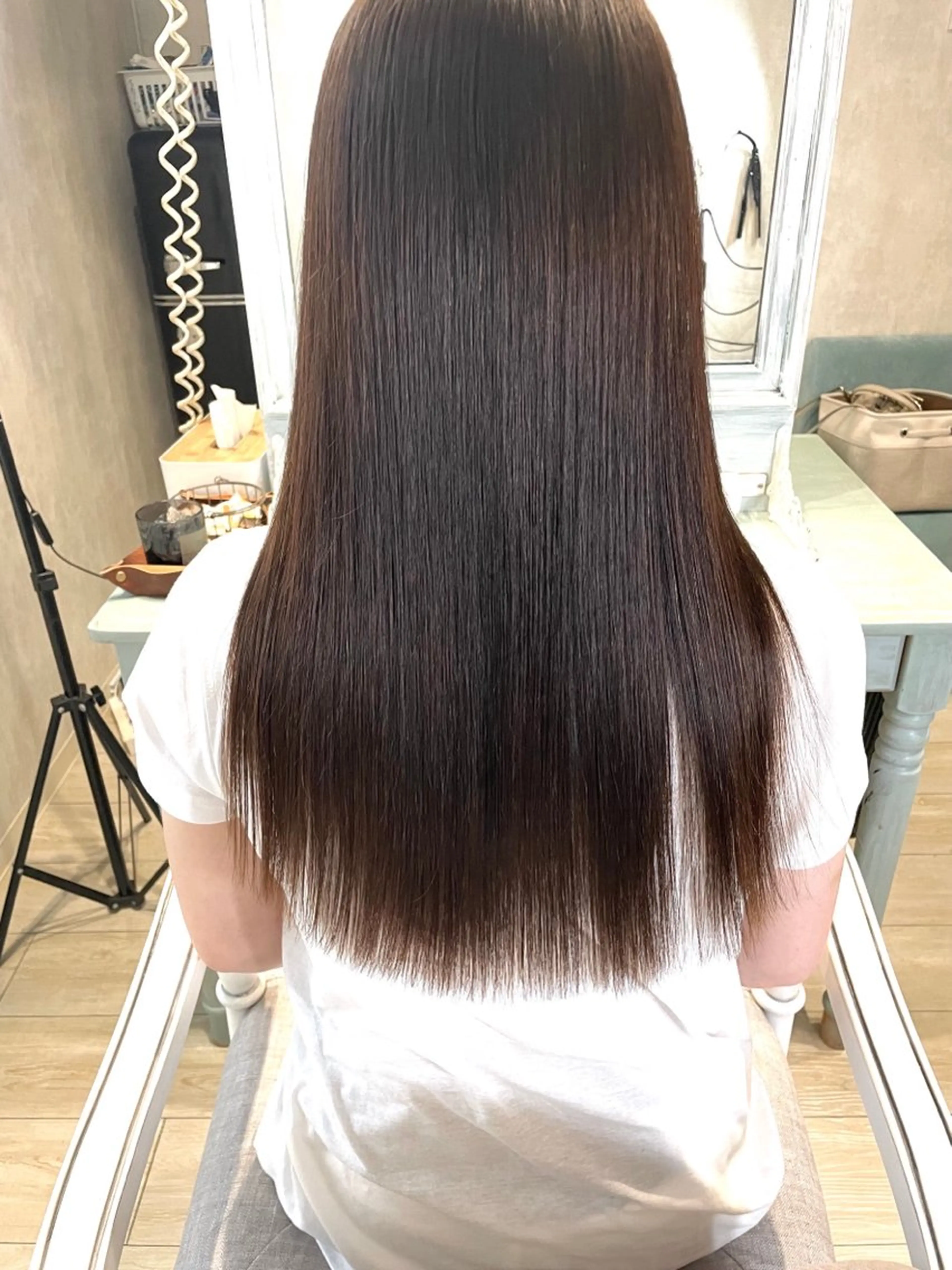 セミロング Lucia 植田泰介のヘアスタイル