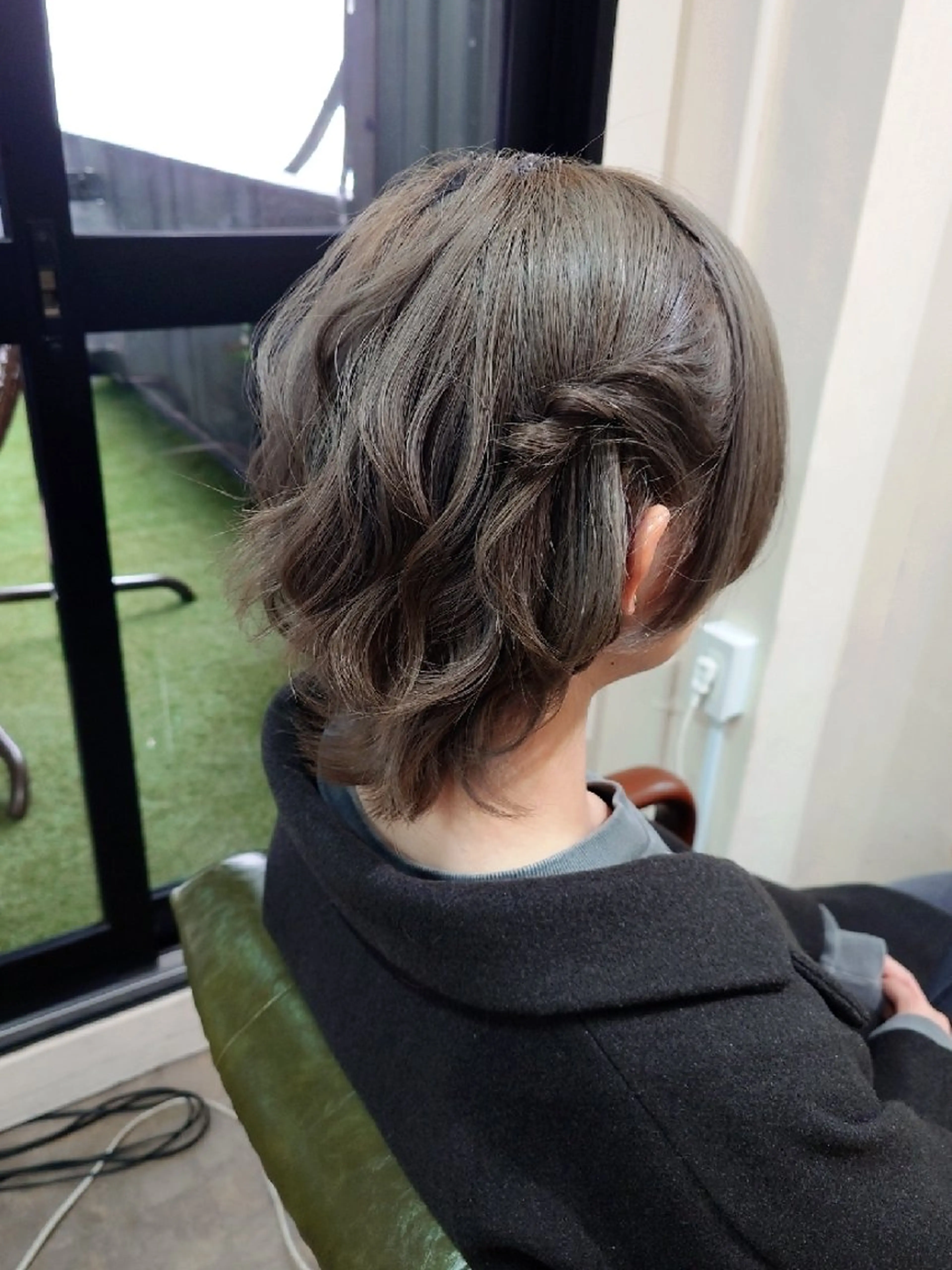 ショート ヘアアレンジ ヘアセット つぐみ ❤︎のヘアスタイル