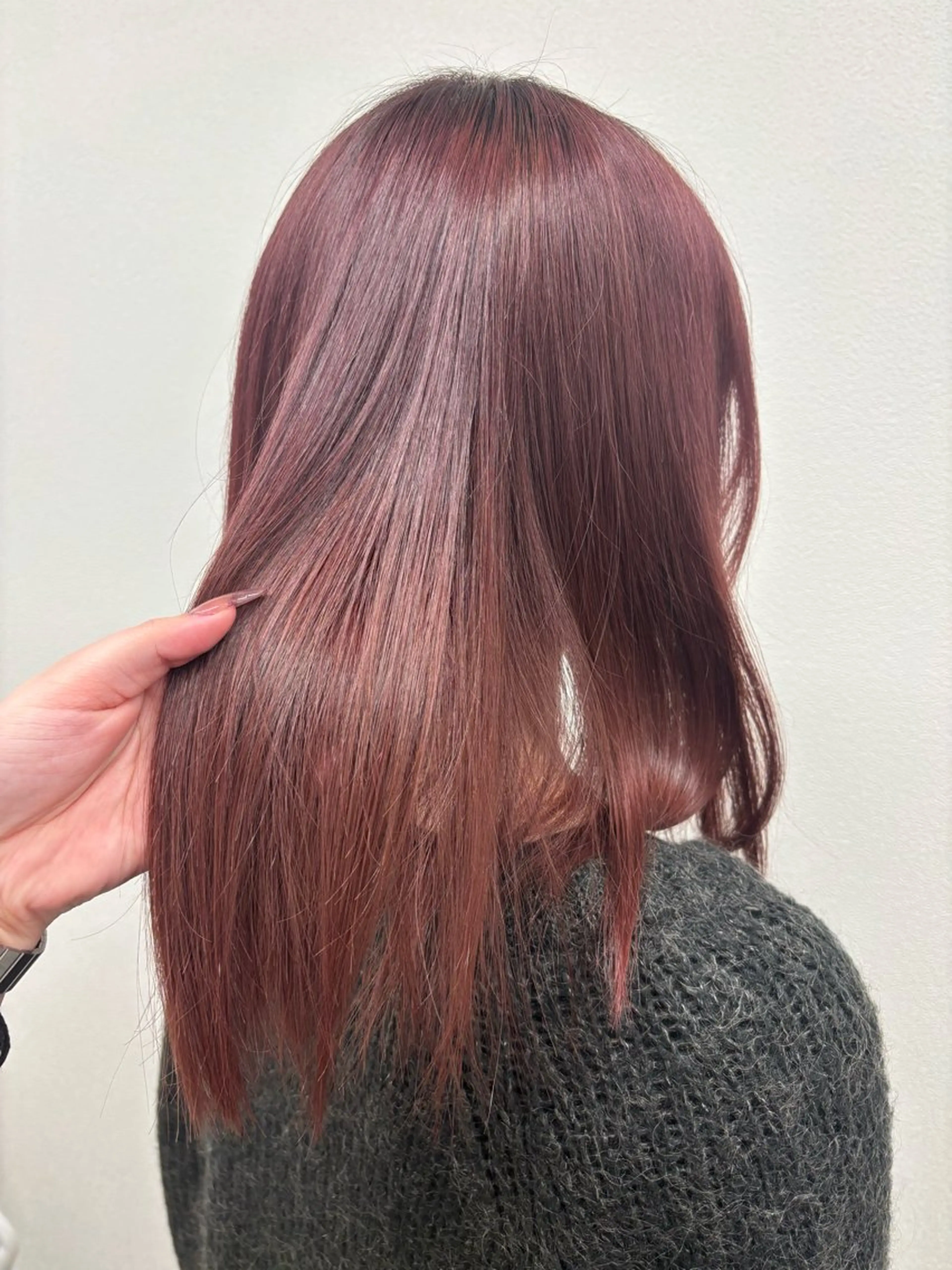 ミディアム カラー トレンドカラー🎀 miku🪞🩰のヘアスタイル