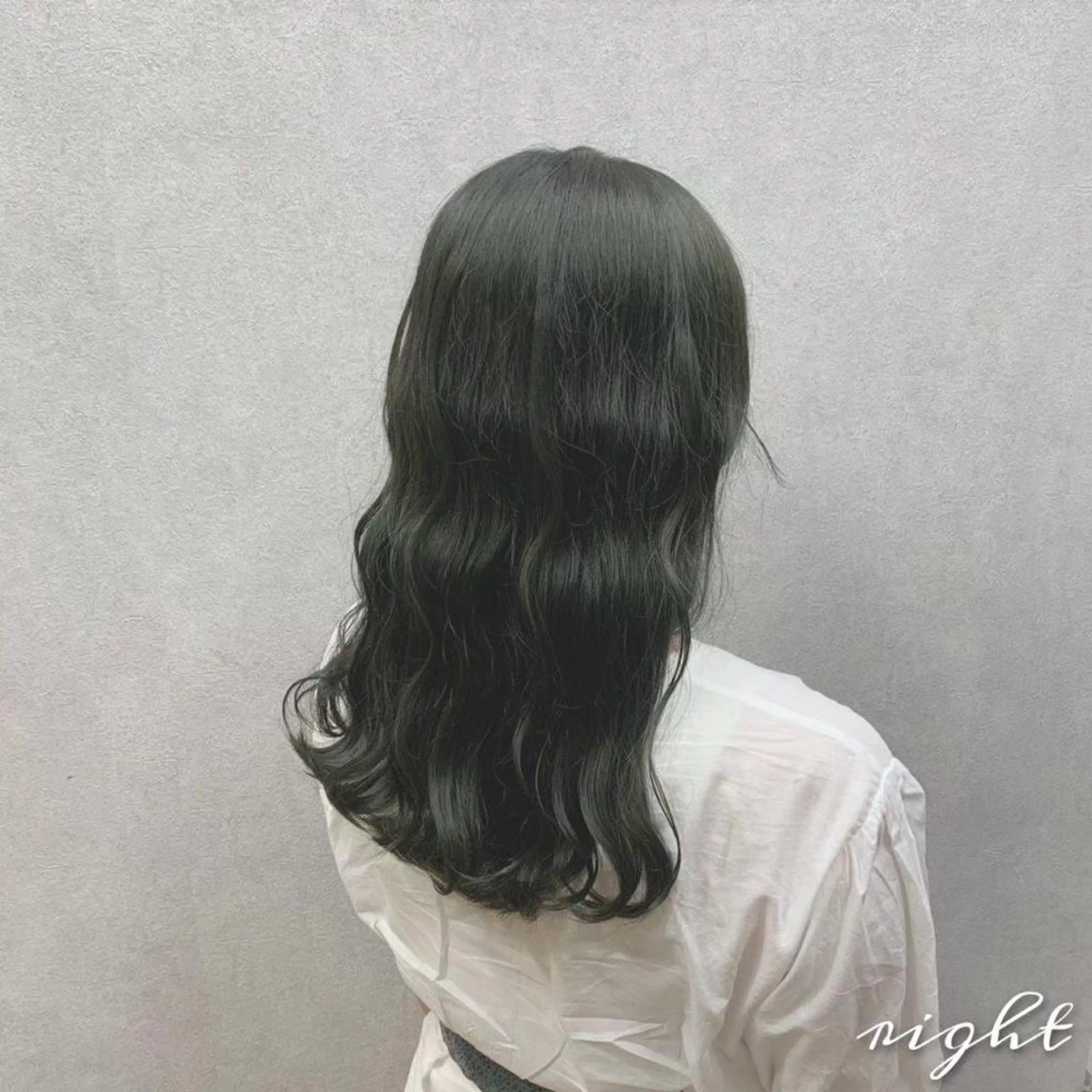 セミロング カラー 豊中/メンズ特化 岡田 龍之介のヘアスタイル