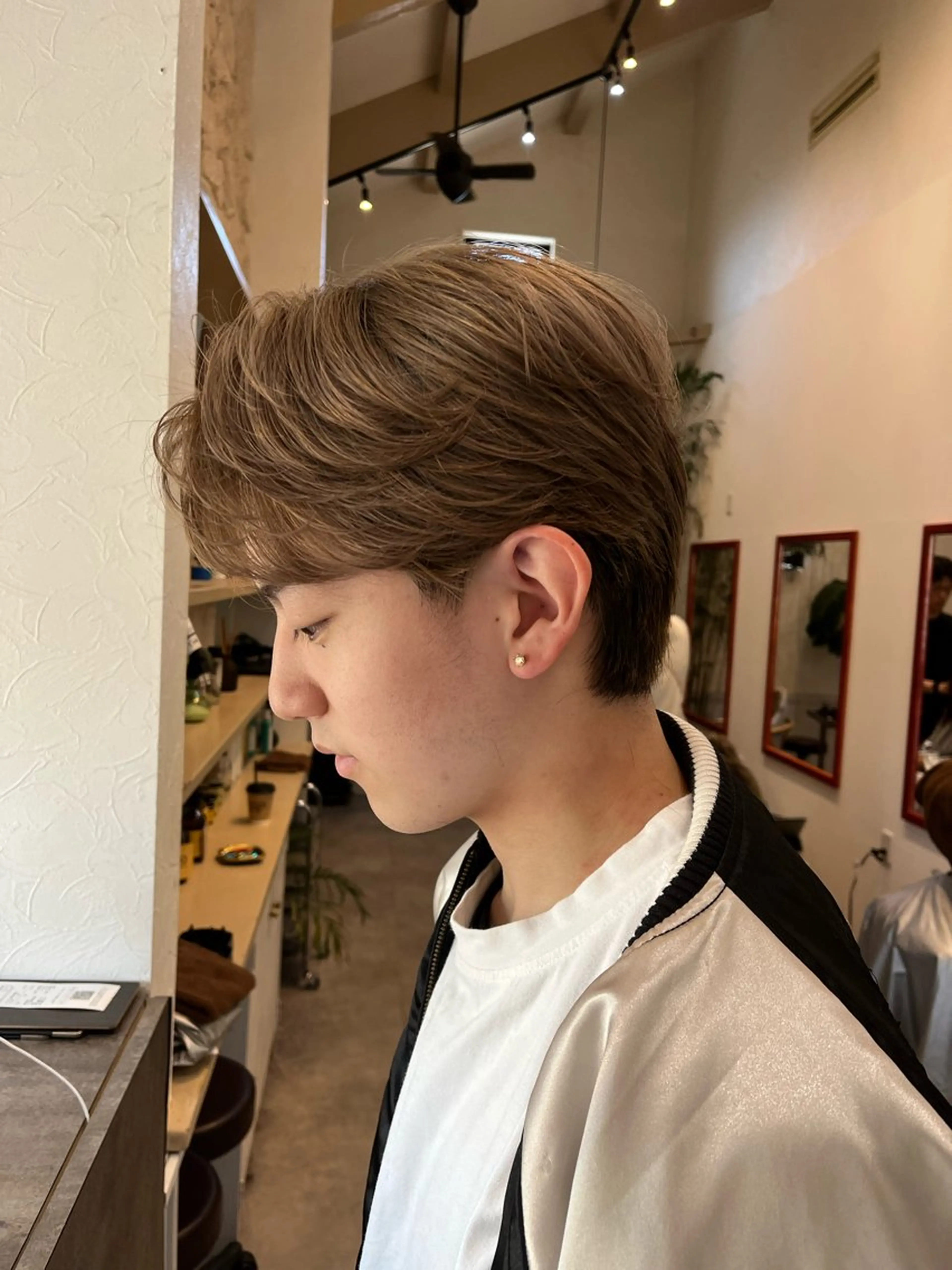 メンズカット＋ニュアンスパーマの写真