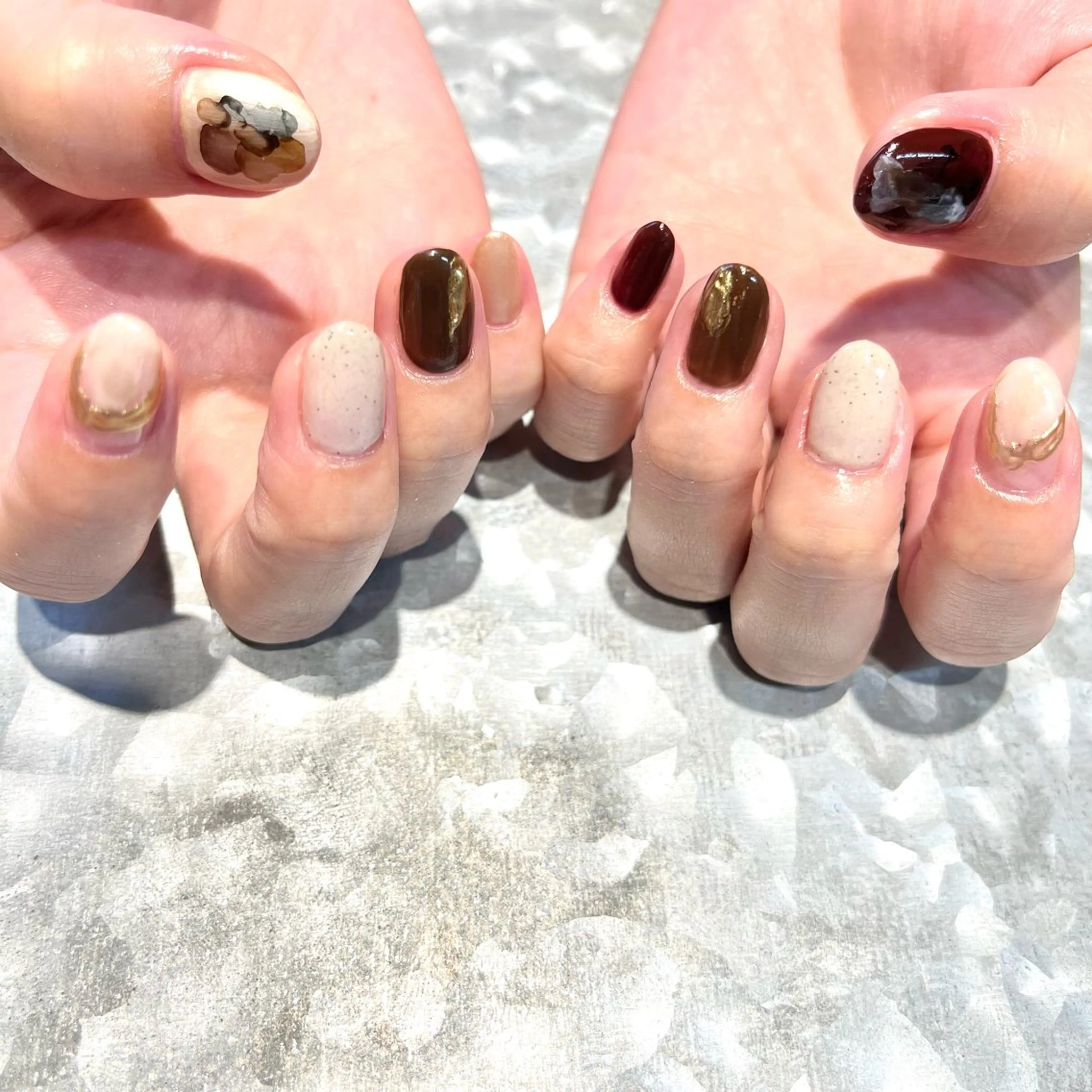 ネイル ニュアンスネイル TRAM-nail moriizumiのネイルデザイン