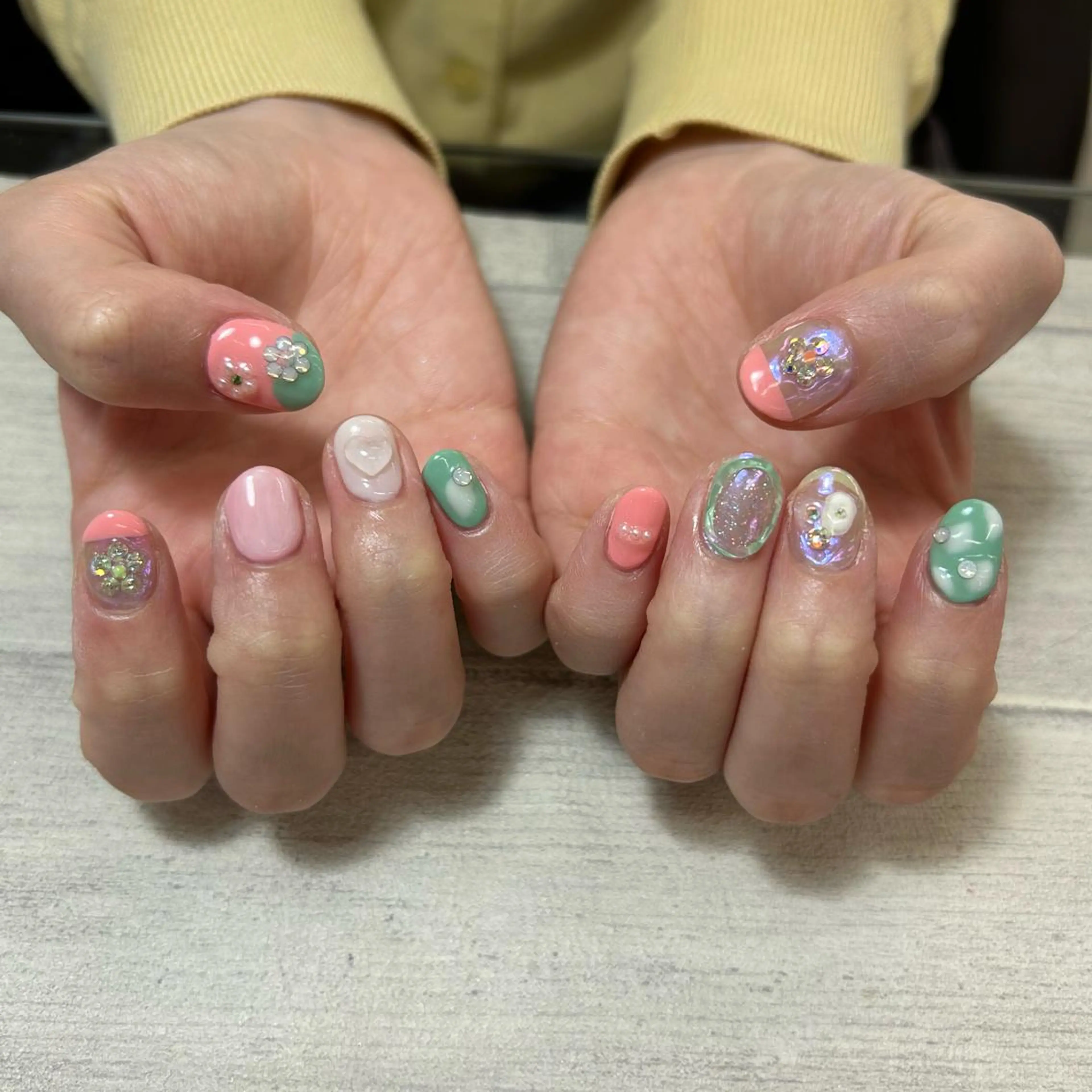 ネイル ハンドネイル ♥Zina YUKI♥のネイルデザイン