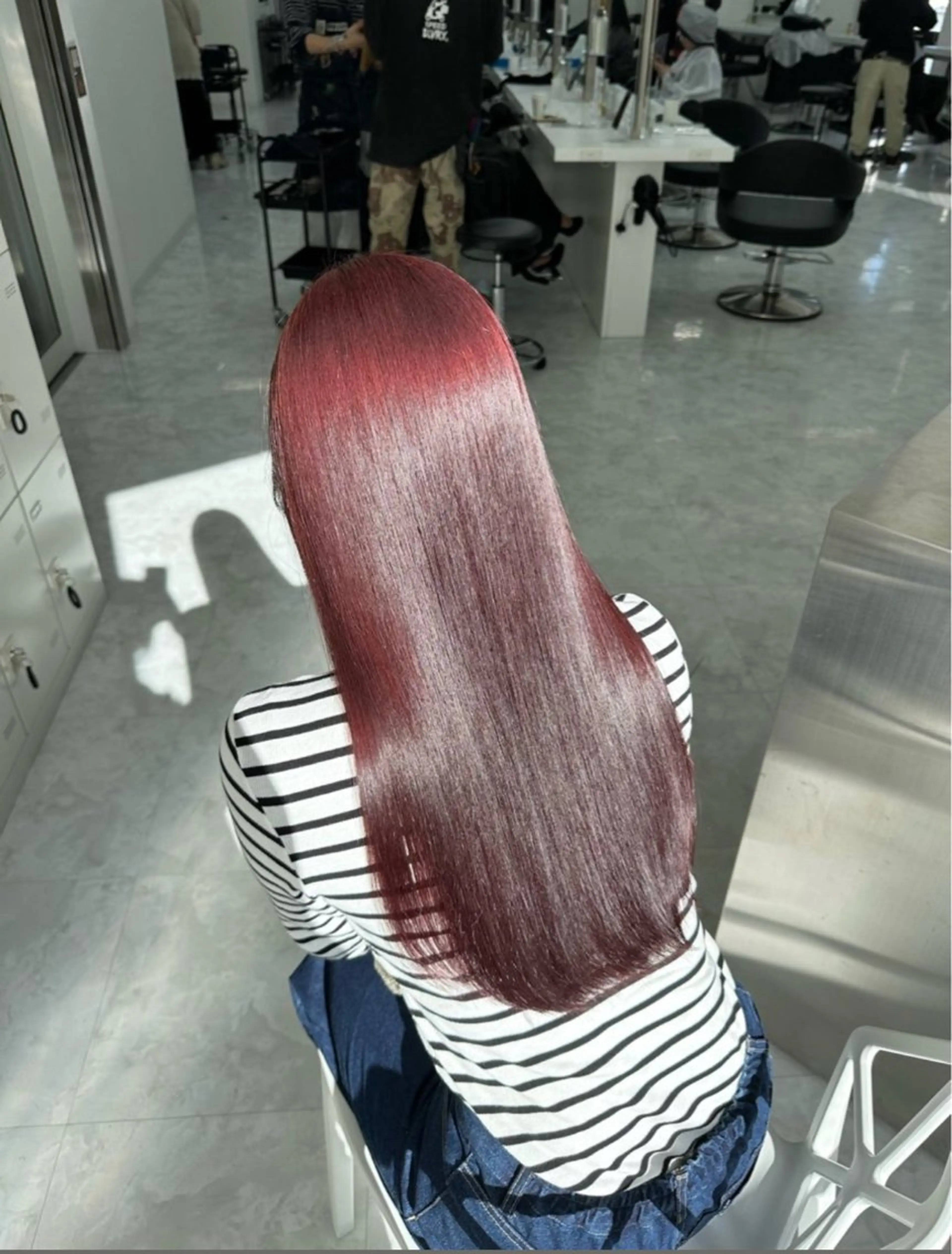 【ダメージ最小限】🌷ブリーチ無し艶々ダブルカラー🌷＋ヘッドスパ＋集中トリートメント＋似合わせスタイリングの写真