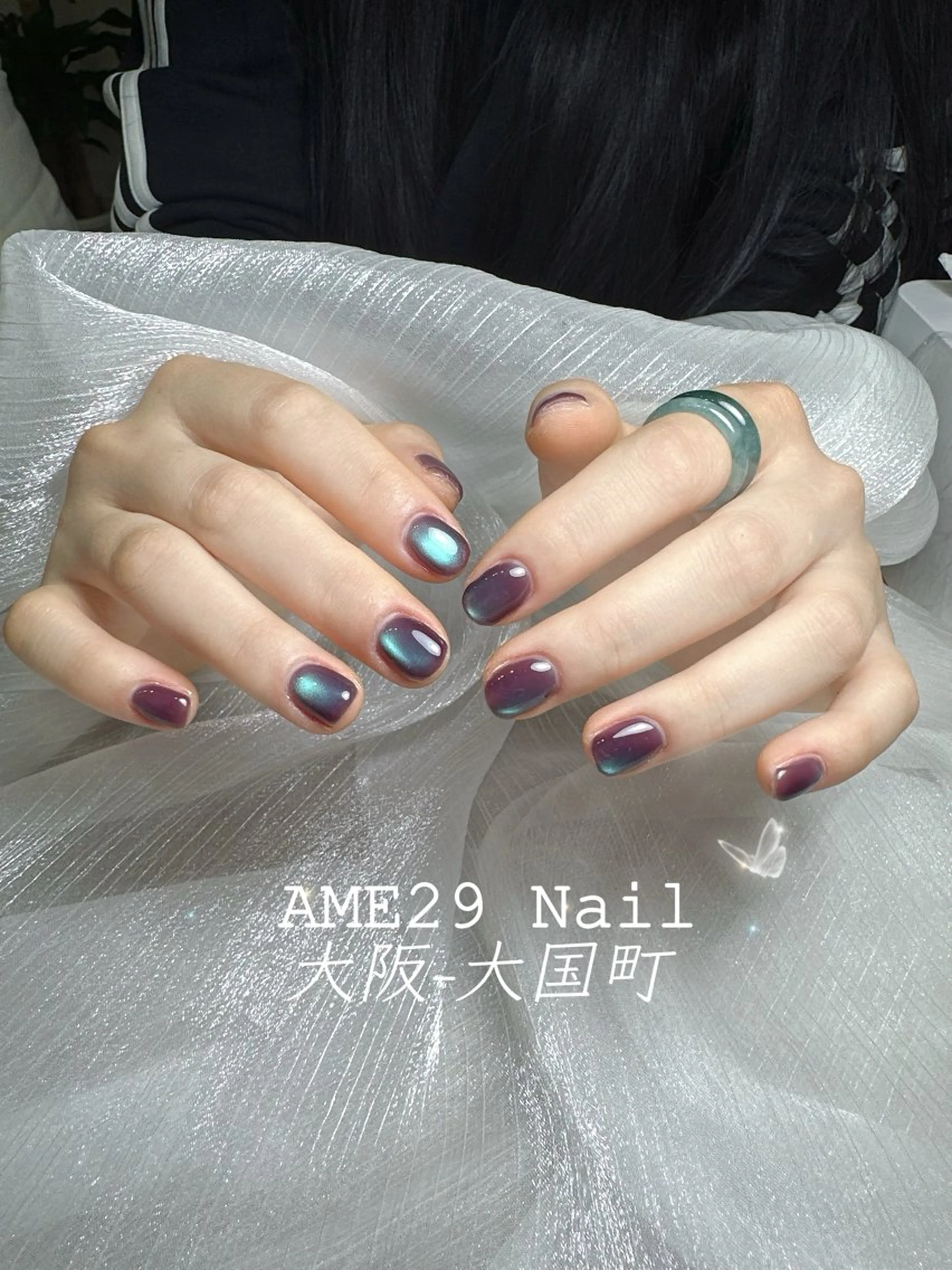 ネイル ジェルネイル ガーリー キラキラネイル 韓国ネイル ピンク AME29 Nail ネイルサロンのネイルデザイン