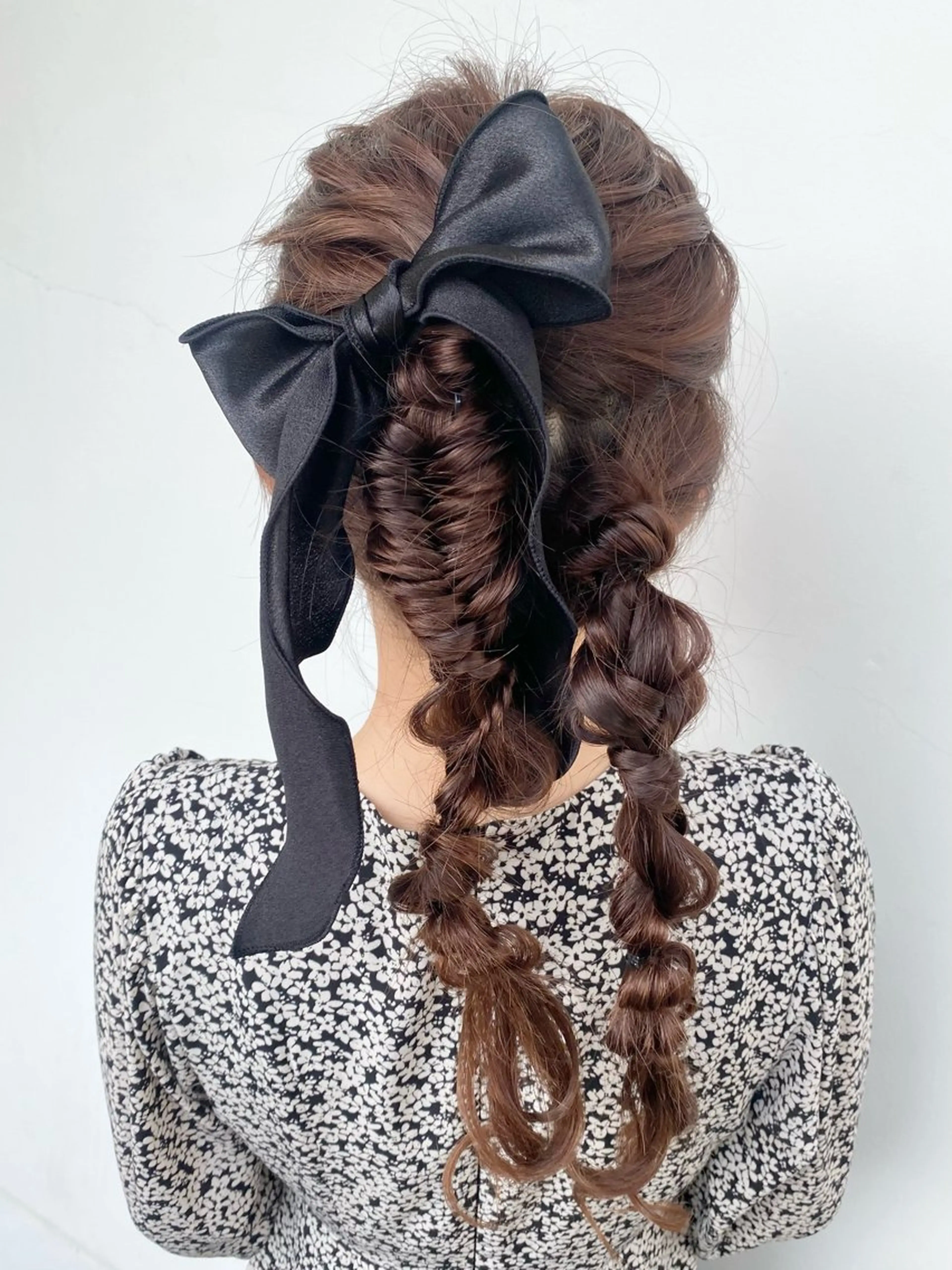 ヘアアレンジ 結婚式・ブライダル ヘアセット 艶ピンク*ヘアセット 🌙shioriのヘアスタイル