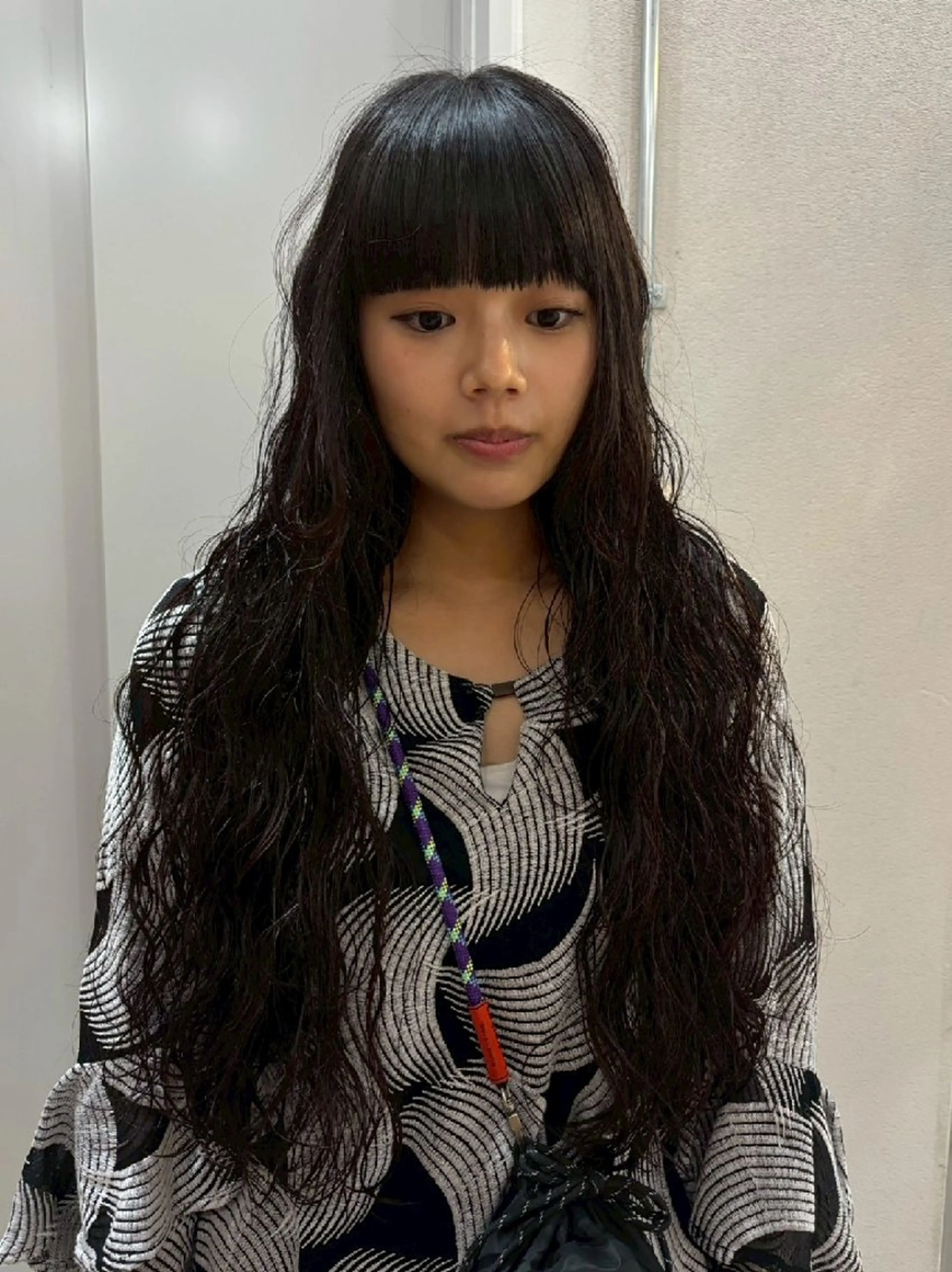 ロング パーマ カット パーマ JESTER 烏丸御池のヘアスタイル
