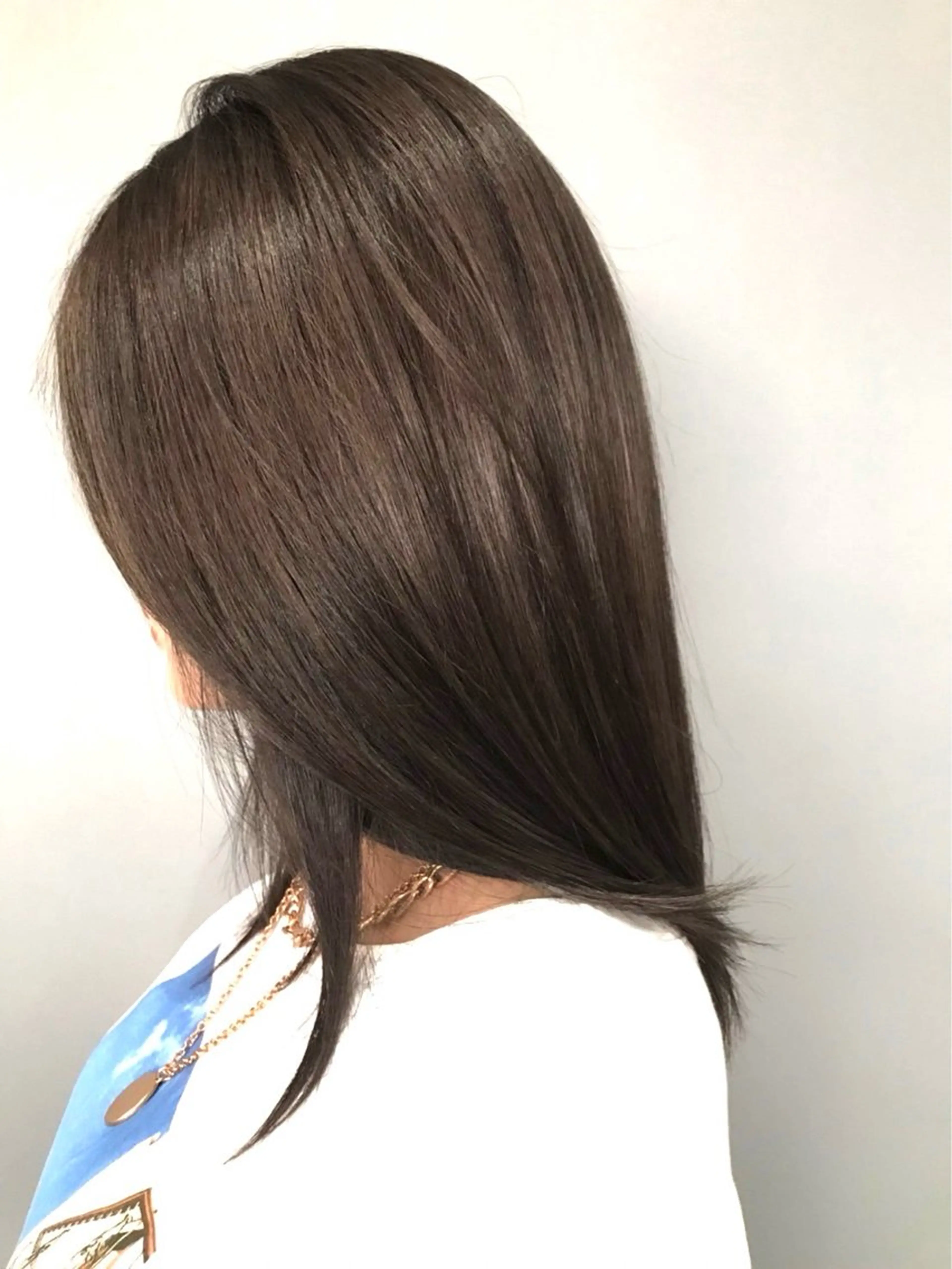 セミロング カラー ショート・ボブ・髪 質改善🧡関　玲子のヘアスタイル