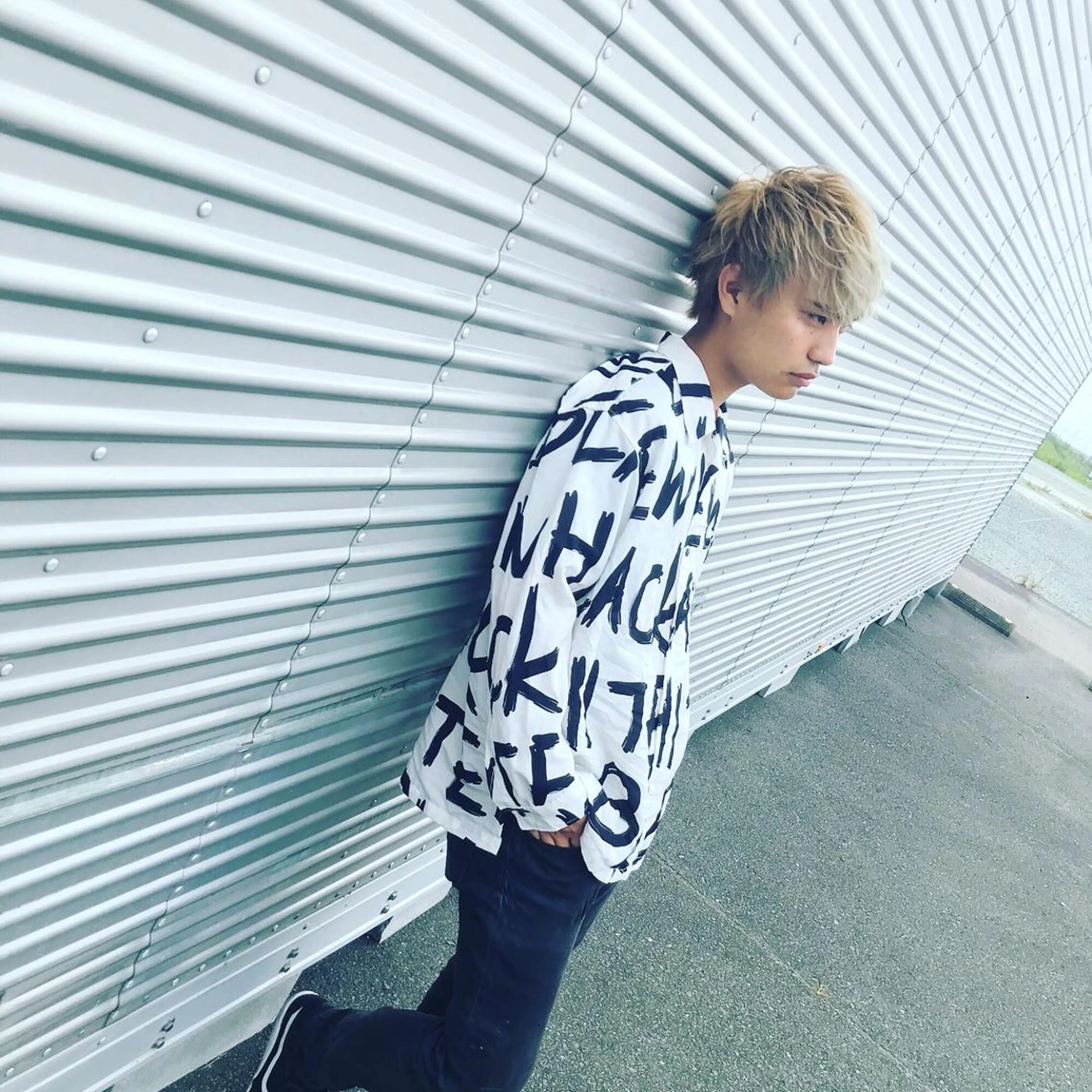 ミディアム メンズ 似合わせカット 鹿児島 TSUBASAのヘアスタイル