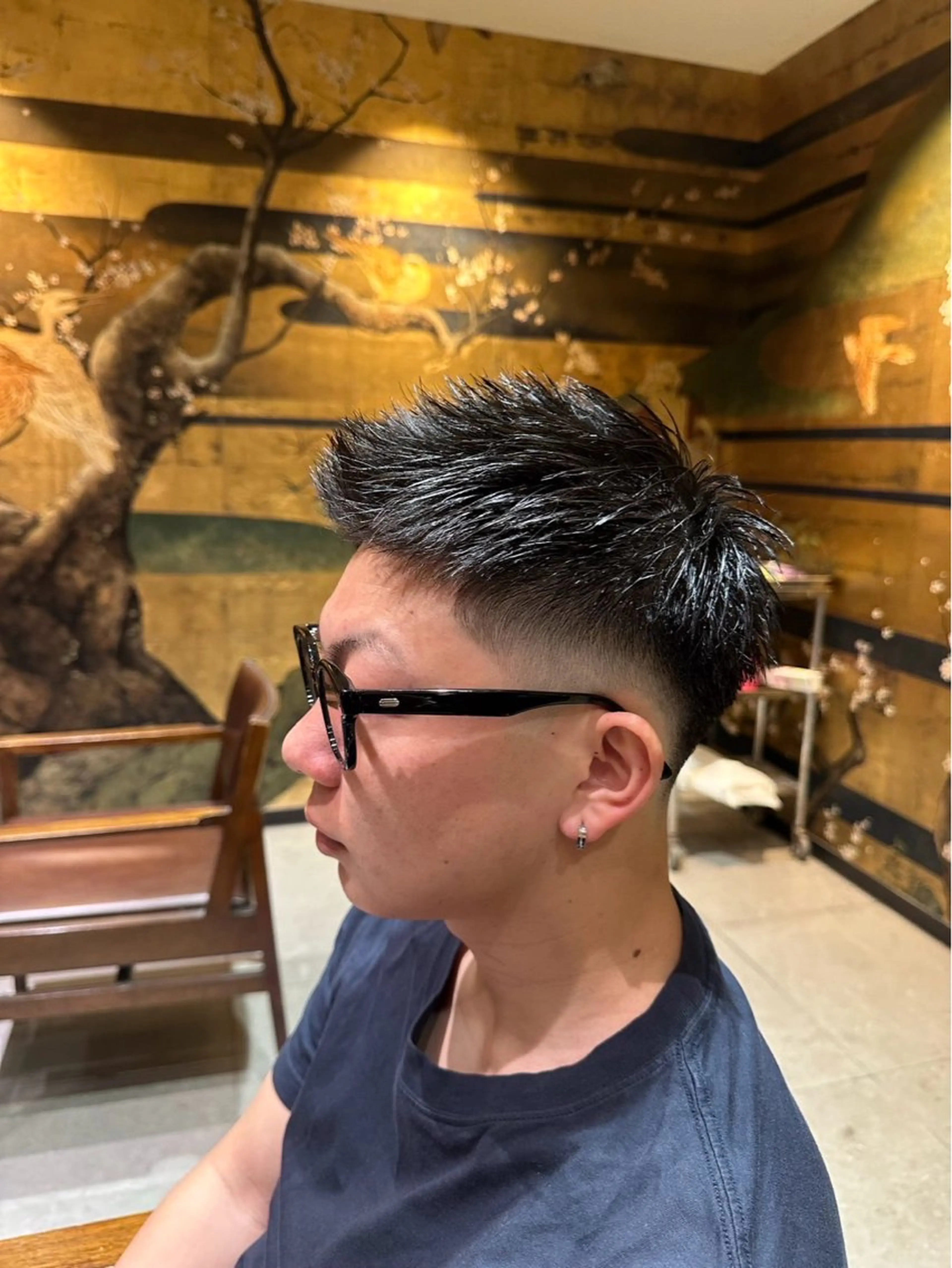 ショート メンズ 【メンズ限定】原 唯登のヘアスタイル