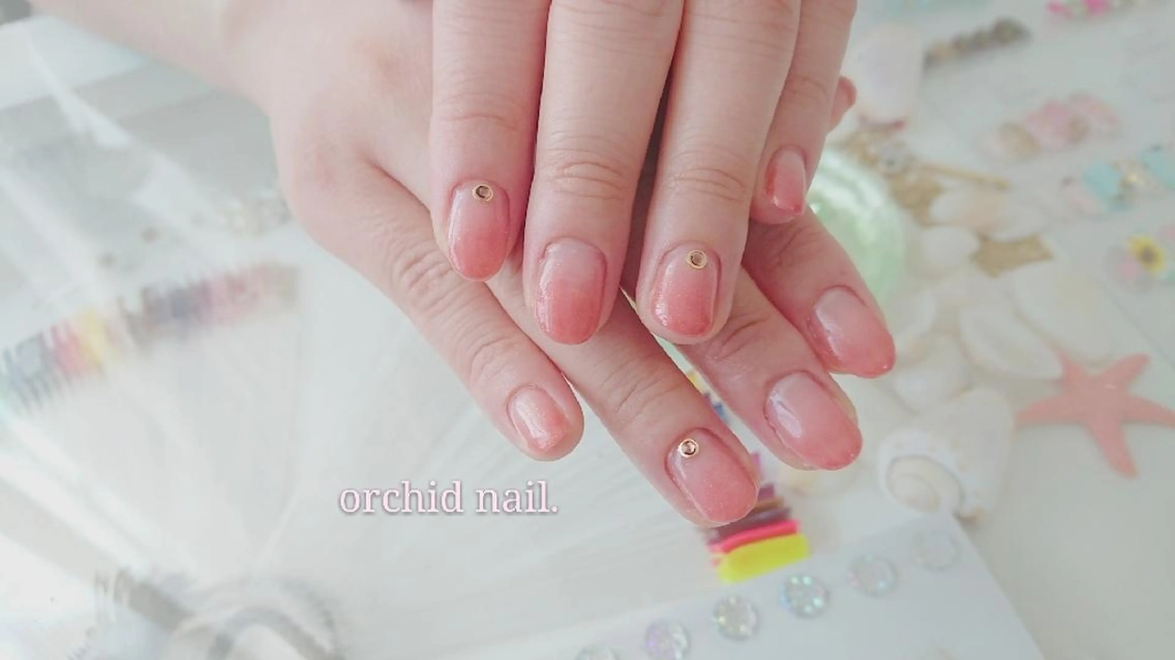 ネイル orchid ♡オーキッドのネイルデザイン