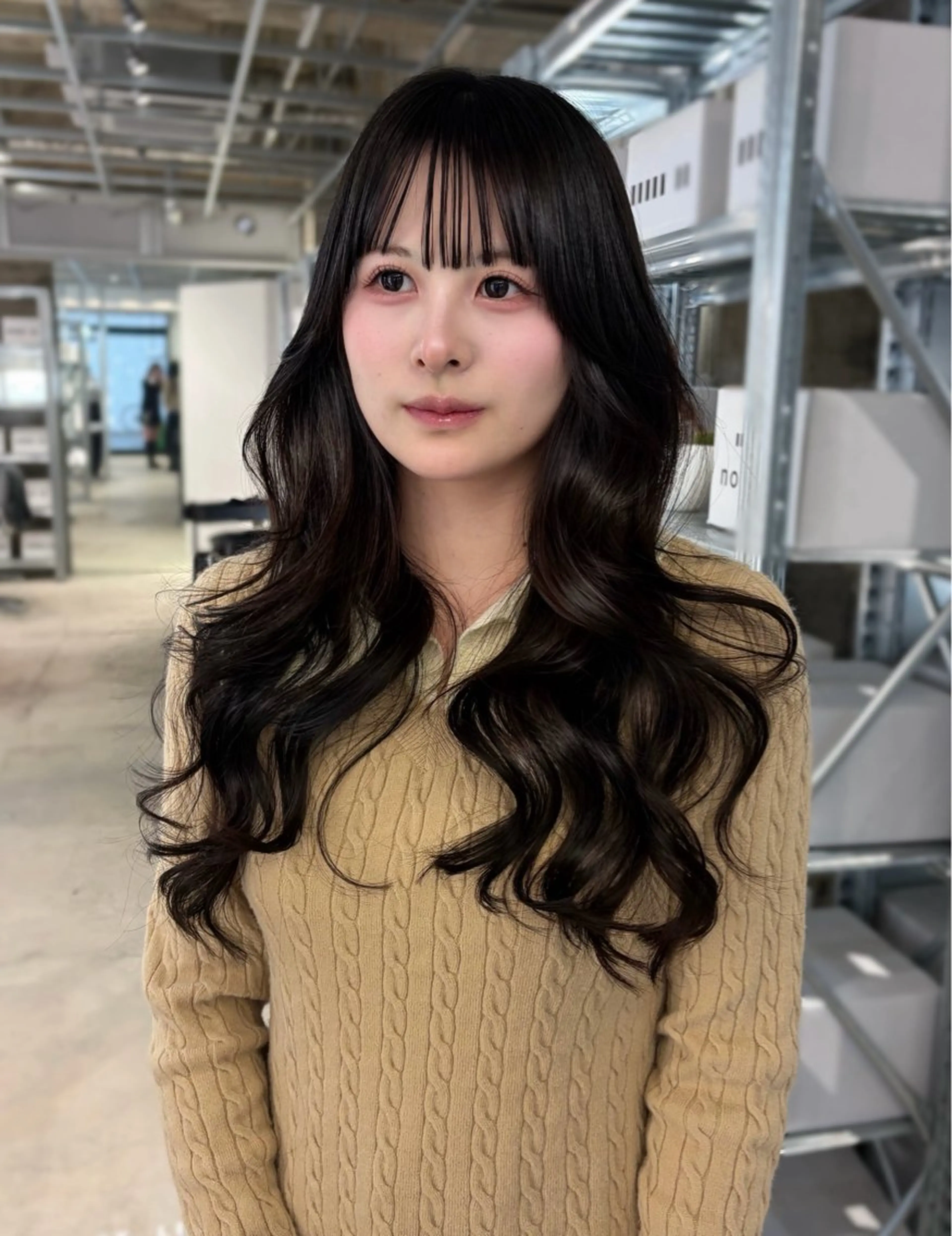 ロング カット トリートメント ダブルカラー/レイヤ ーカット 🤍ゆきなのヘアスタイル