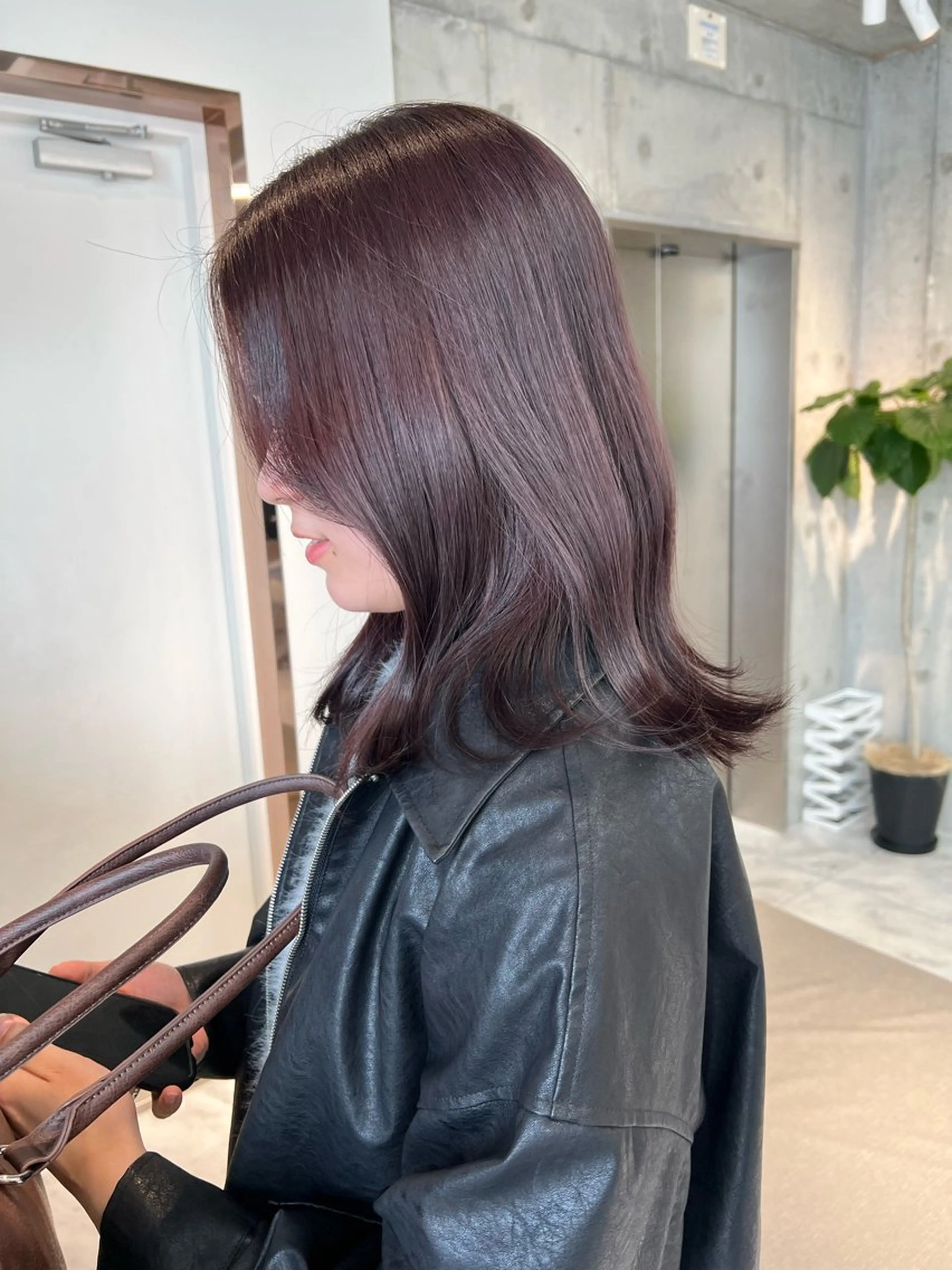 ロング カット ヘアカラー トリートメント 博多ベージュ 🐻松井傑のヘアスタイル