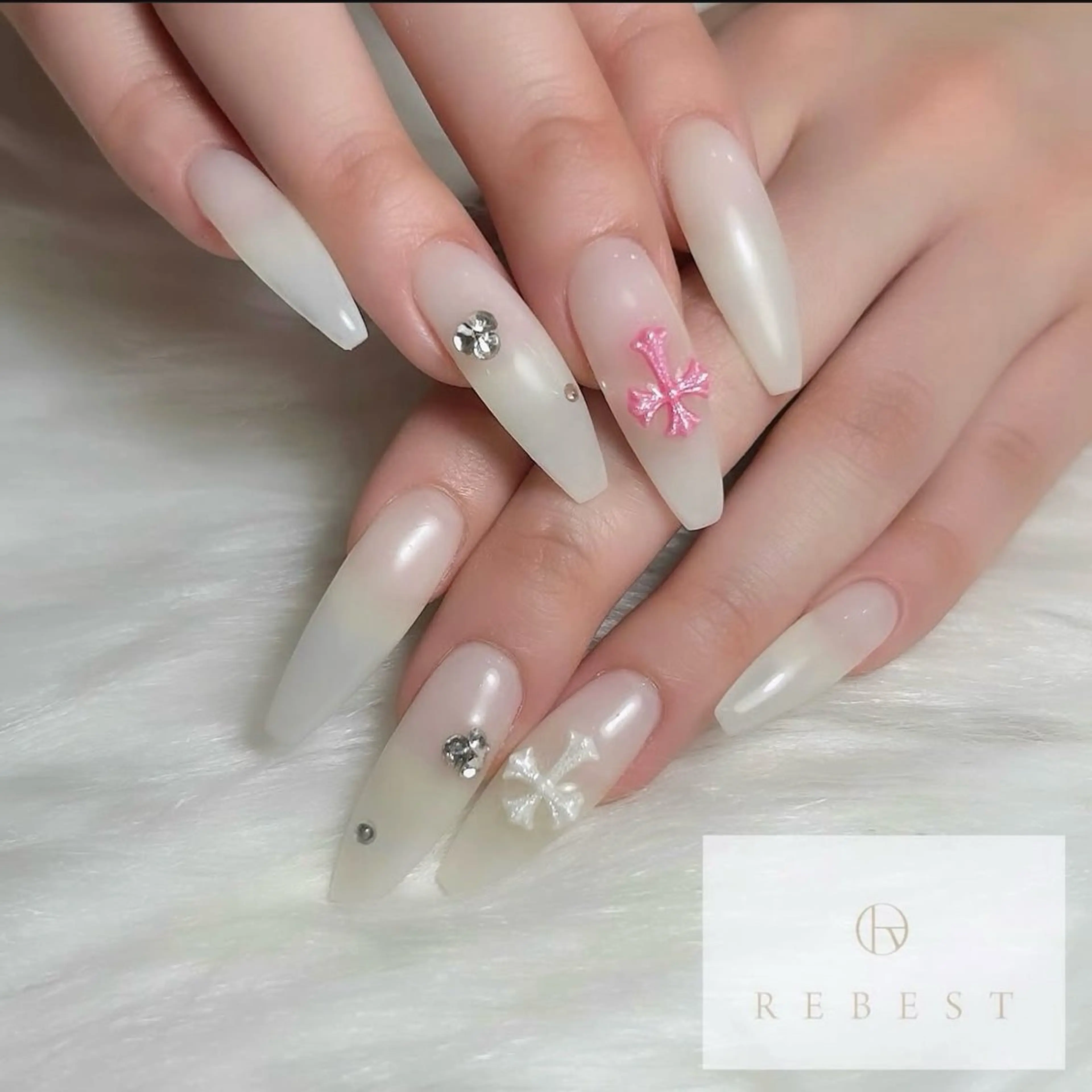 ネイル ハンドネイル nailist 羽藍のネイルデザイン