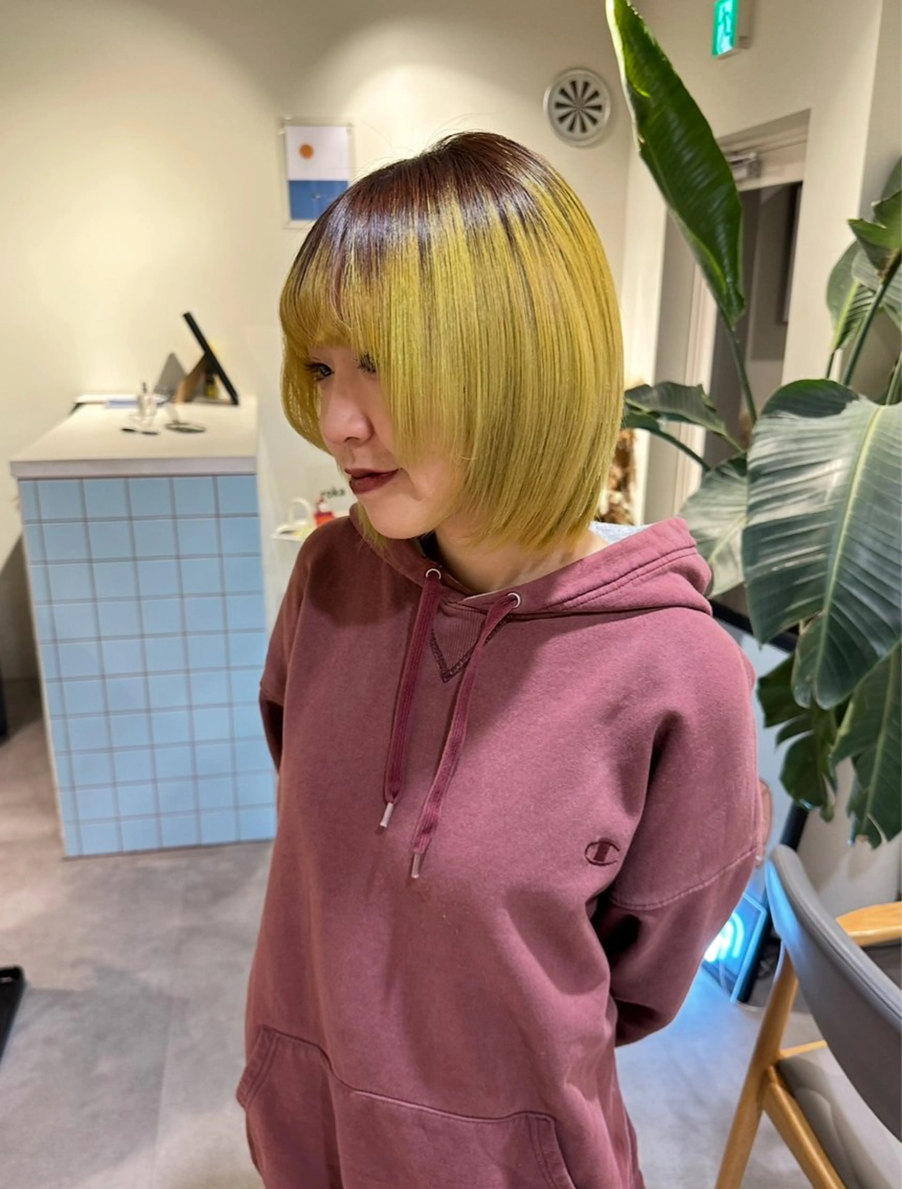 ショート HANAME 原宿美容室のヘアスタイル
