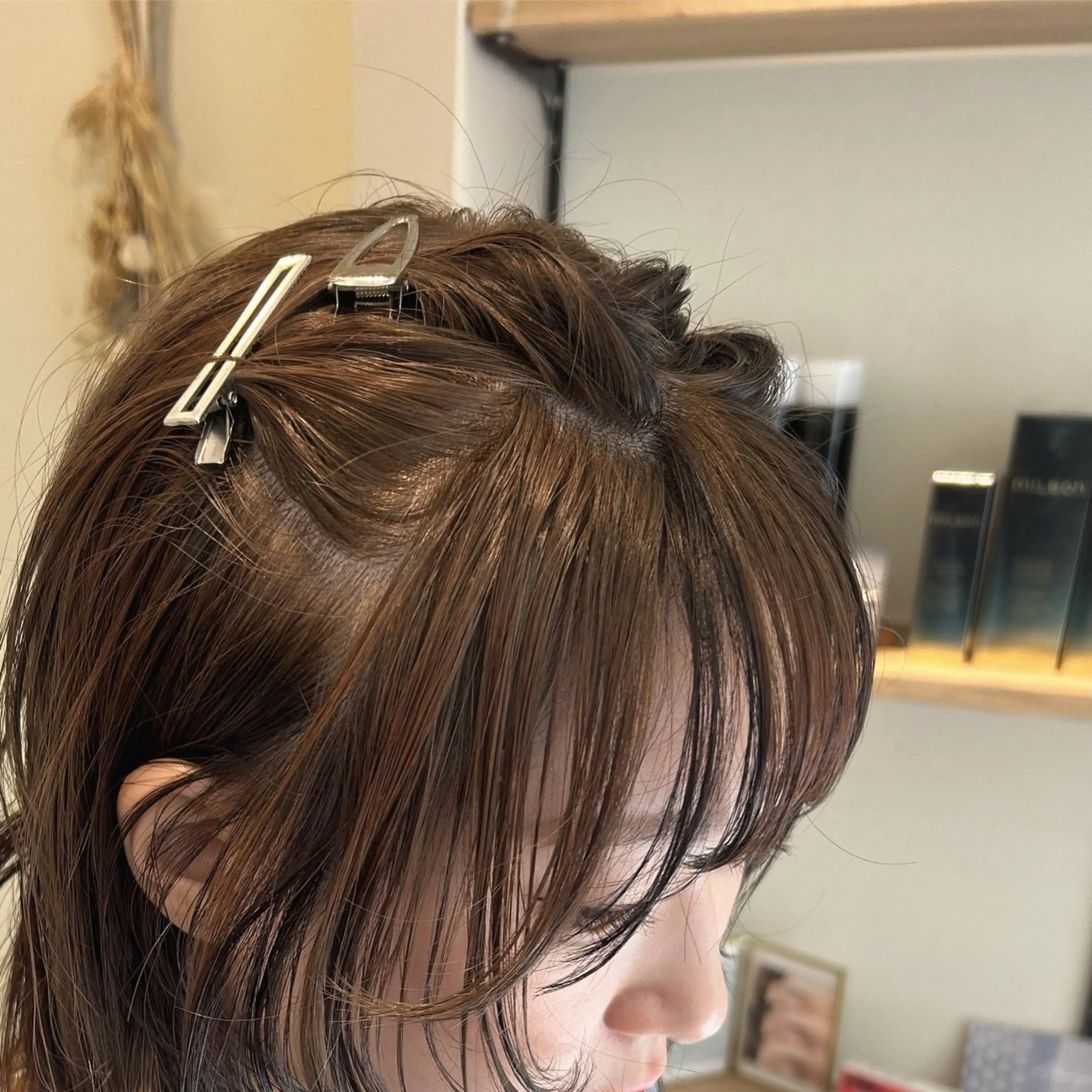 ミディアム カット ヘアカラー ♥yelm ユウナ♥のヘアスタイル