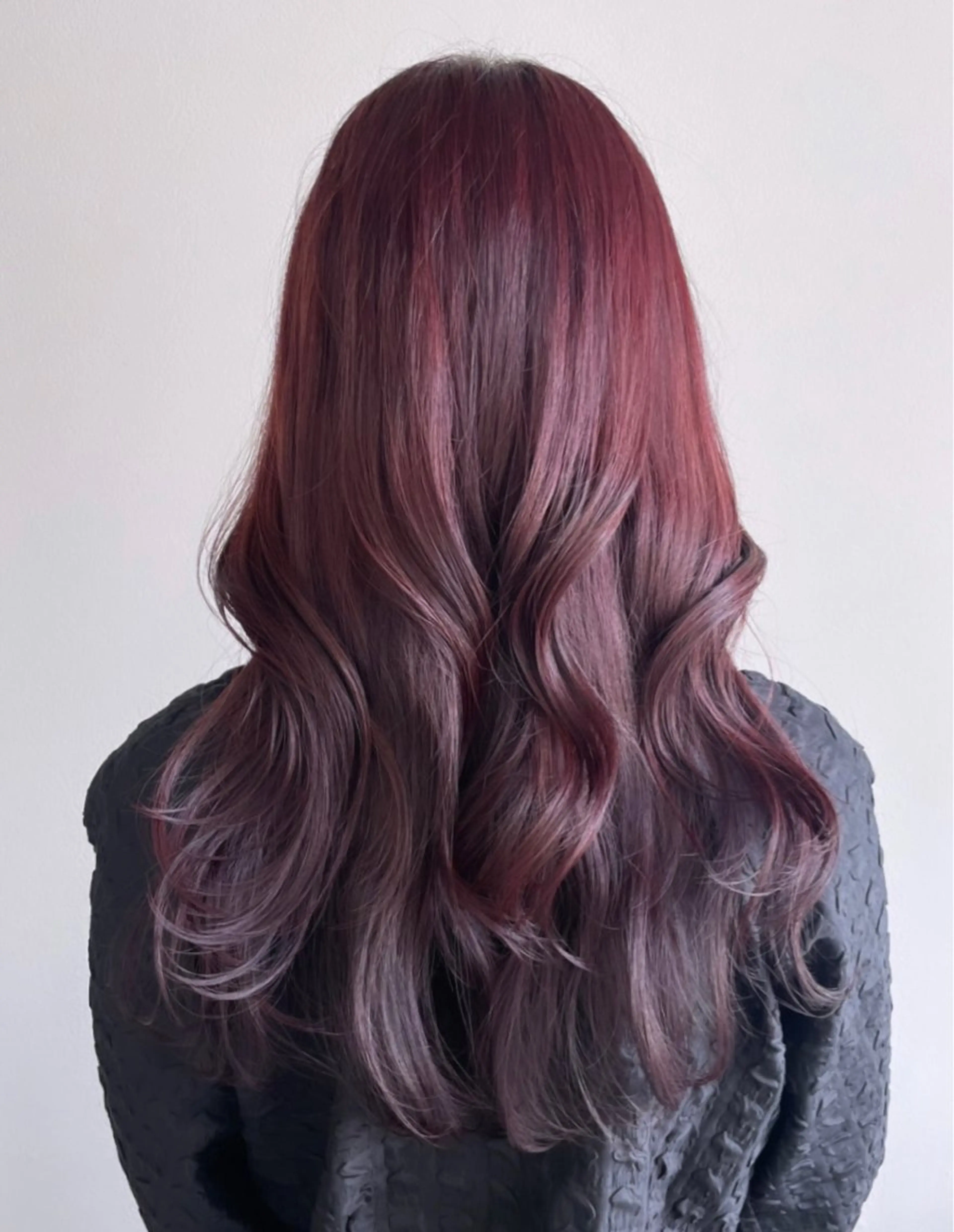 セミロング カラー 韓国風ヘア レイヤーカット risako🇰🇷 韓国ヘア/レイヤーのヘアスタイル