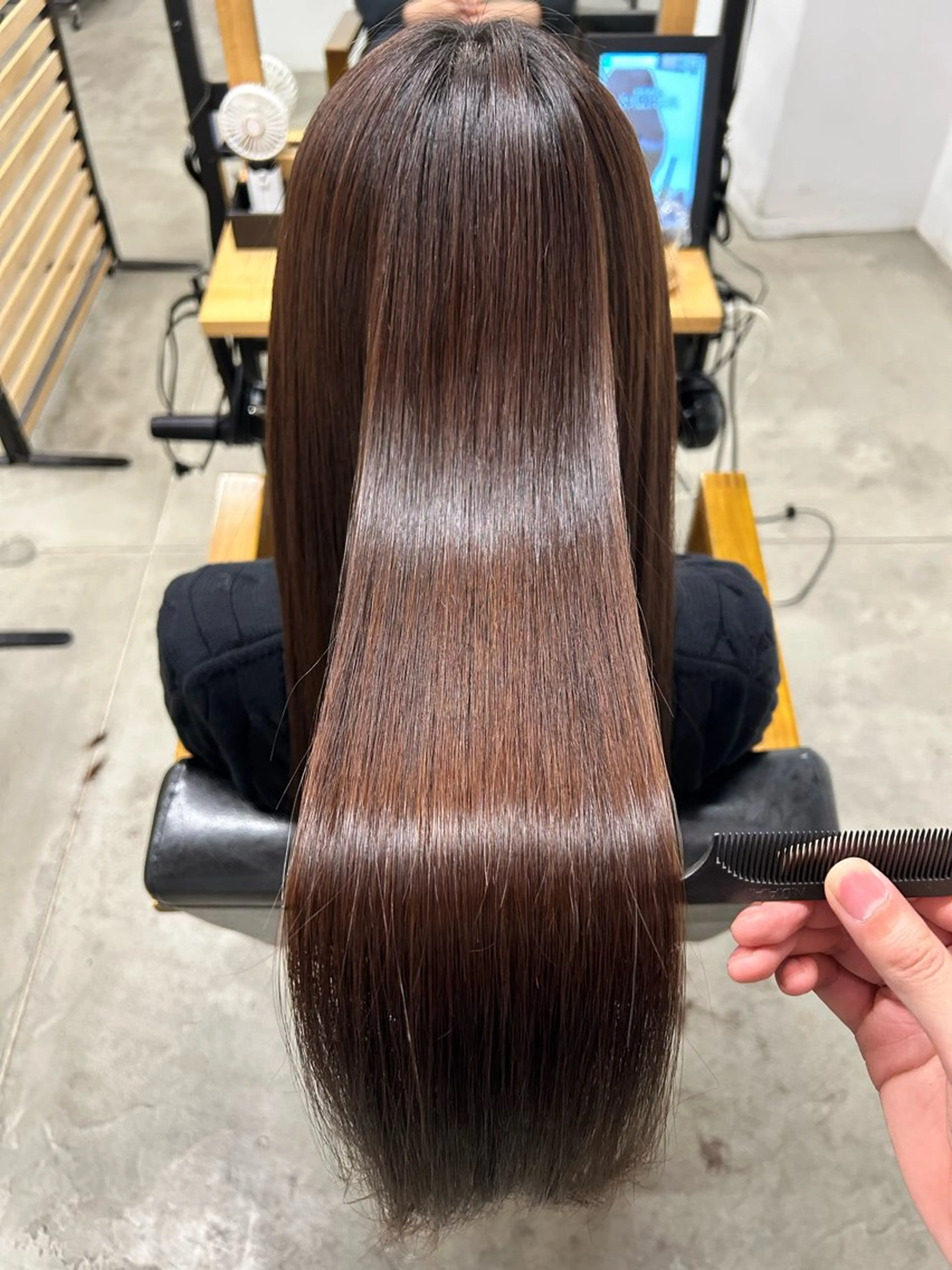 ロング Gypso所属・1回で綺麗になる 髪質改善 小山光のヘアスタイル