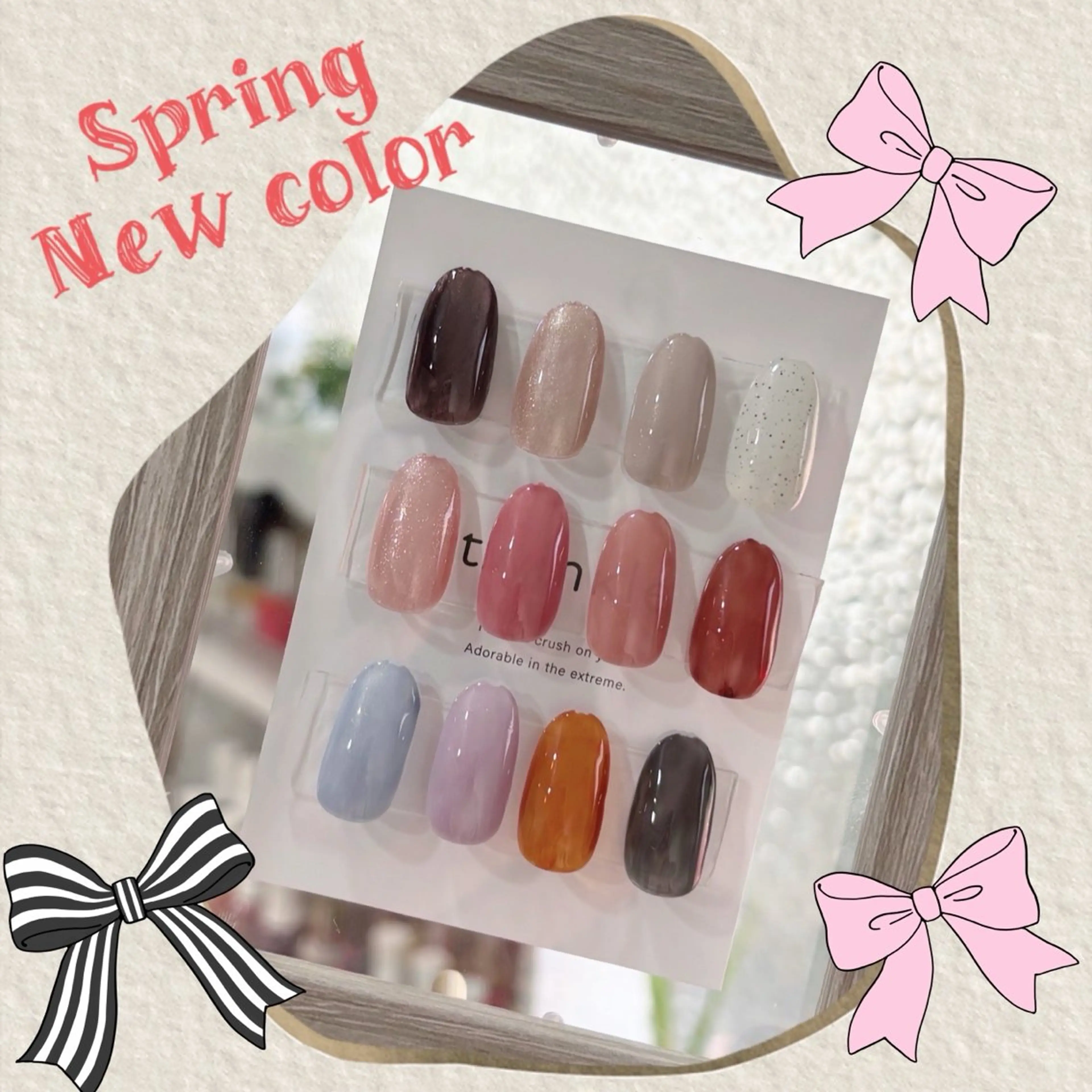 ネイル 春ネイル mina Nailのネイルデザイン