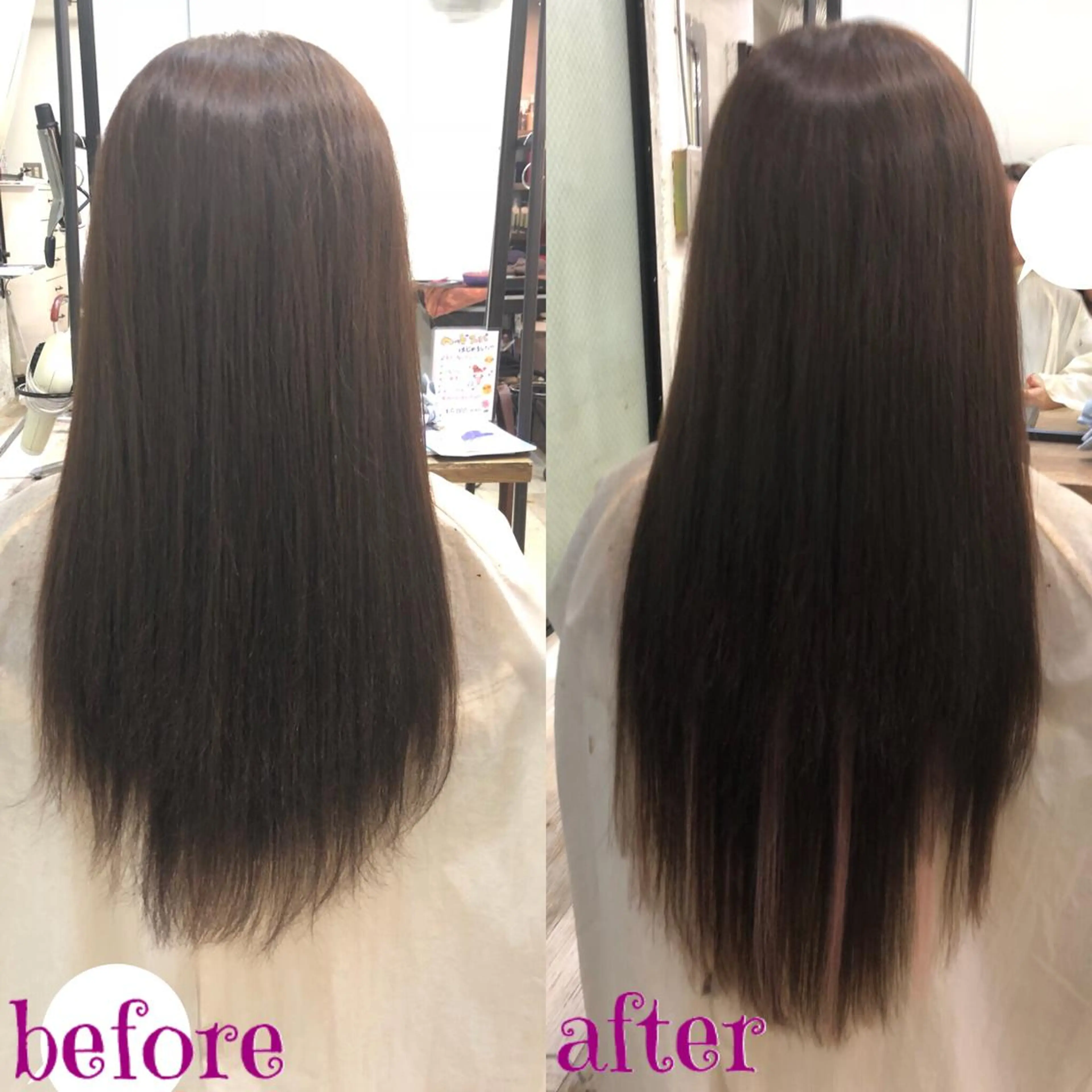 ロング カラー パーマ ヘアアレンジ ネイル 編み込みエクステ シールエクステ エクステ 長さ出し カット ヘアカラー トリートメント エクステ ヘアセット 八巻 晴香のヘアスタイル