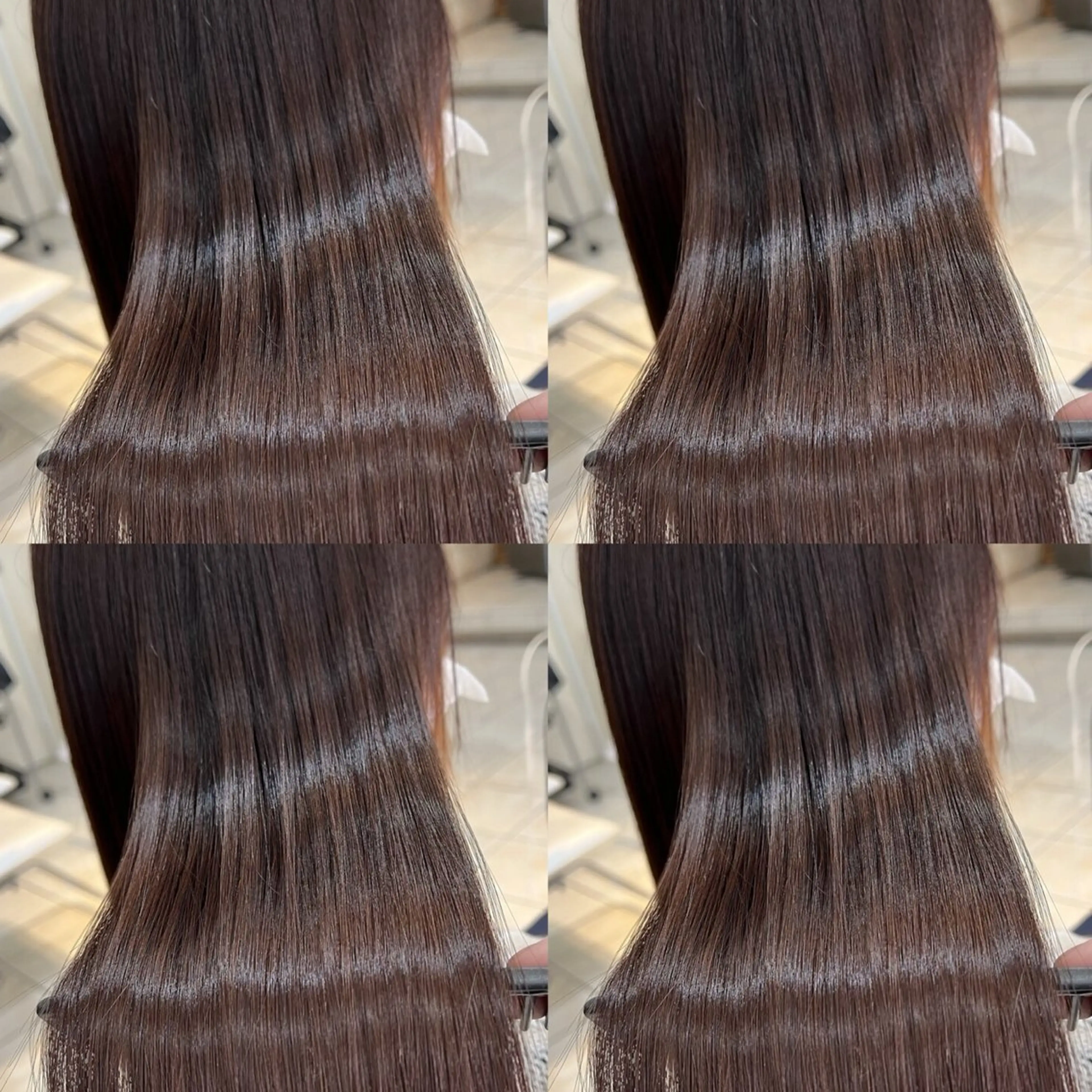 ロング カラー カット ヘアカラー 縮毛矯正 トリートメント 【髪質改善特化】 艶髪/透明感カラーのヘアスタイル