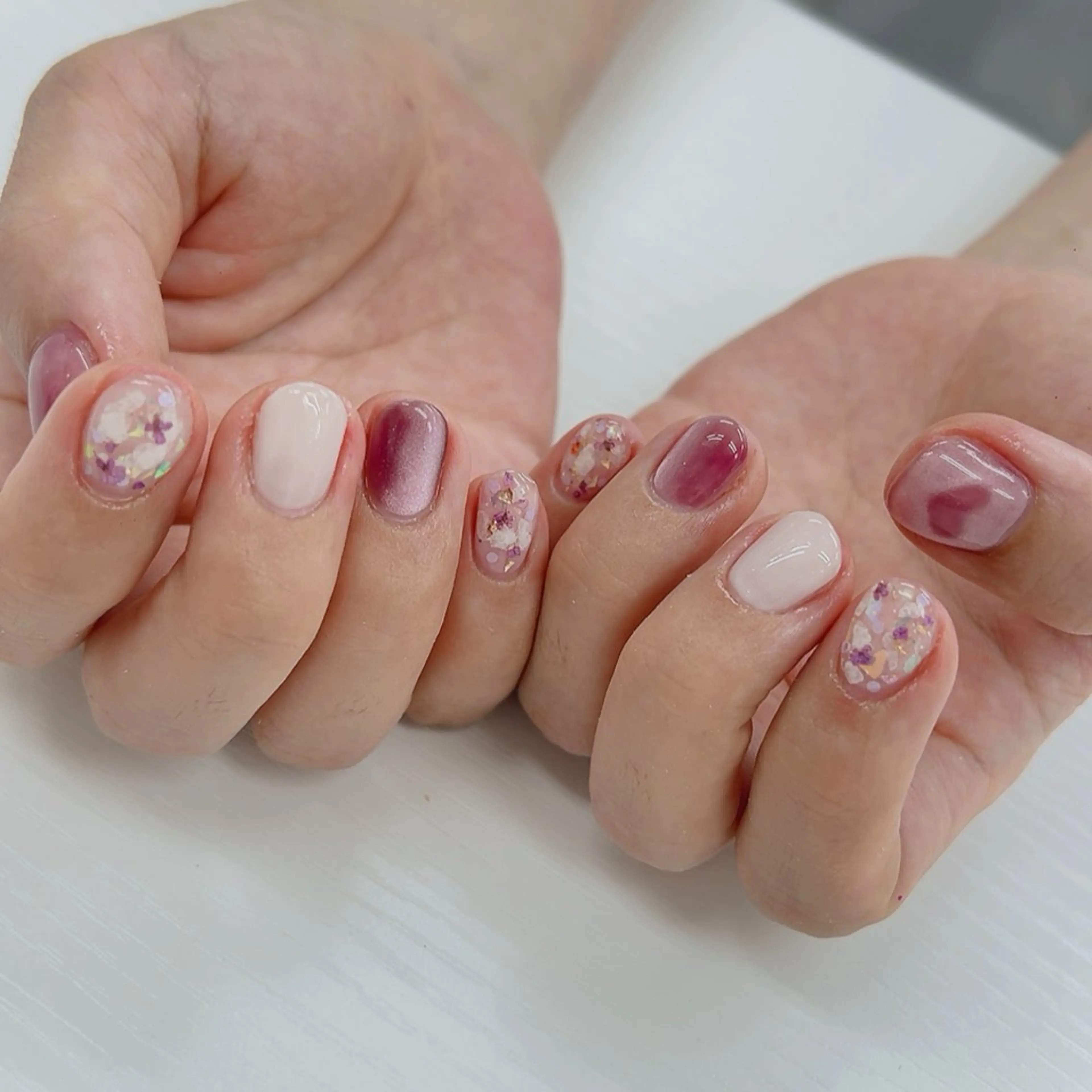 ネイル 持ち込み 佐藤 ゆきのネイルデザイン
