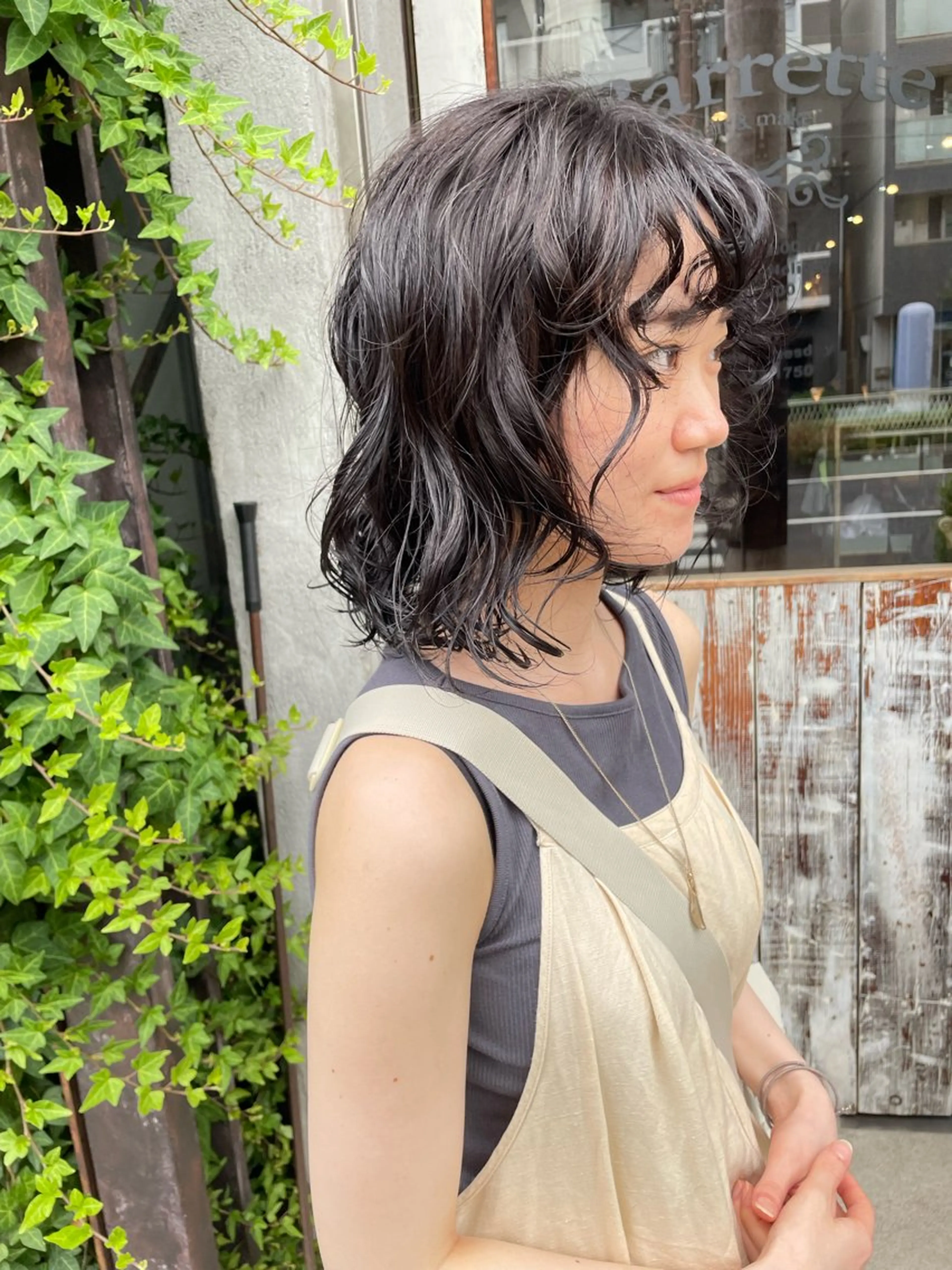 ミディアム カラー カット ヘアカラー 鎌田卓也/髪質改善 /透明感カラーのヘアスタイル