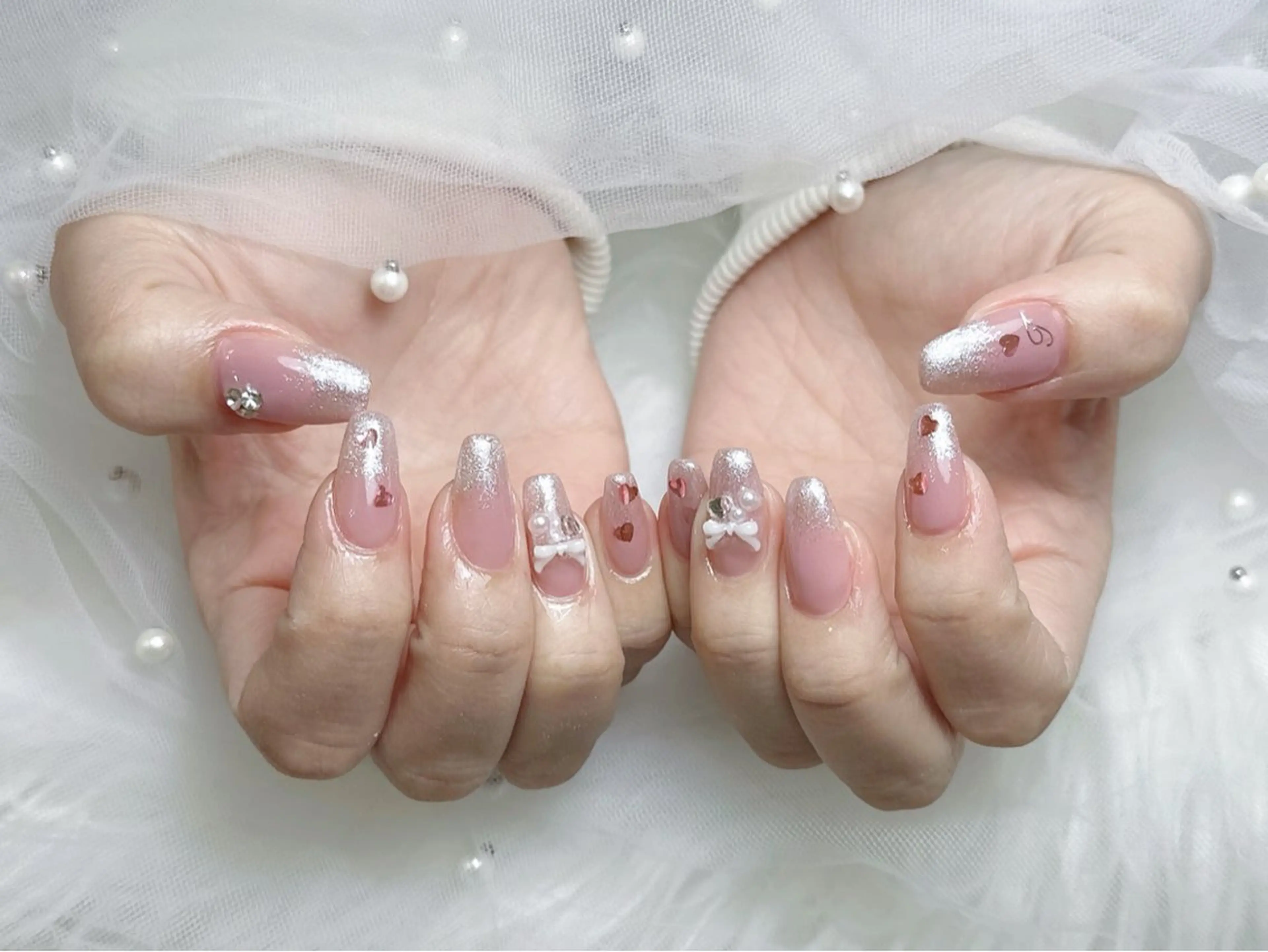 ネイル ハンドネイル Eclat〔ｴｸﾗ〕 MOEKA𝜗𝜚*のネイルデザイン