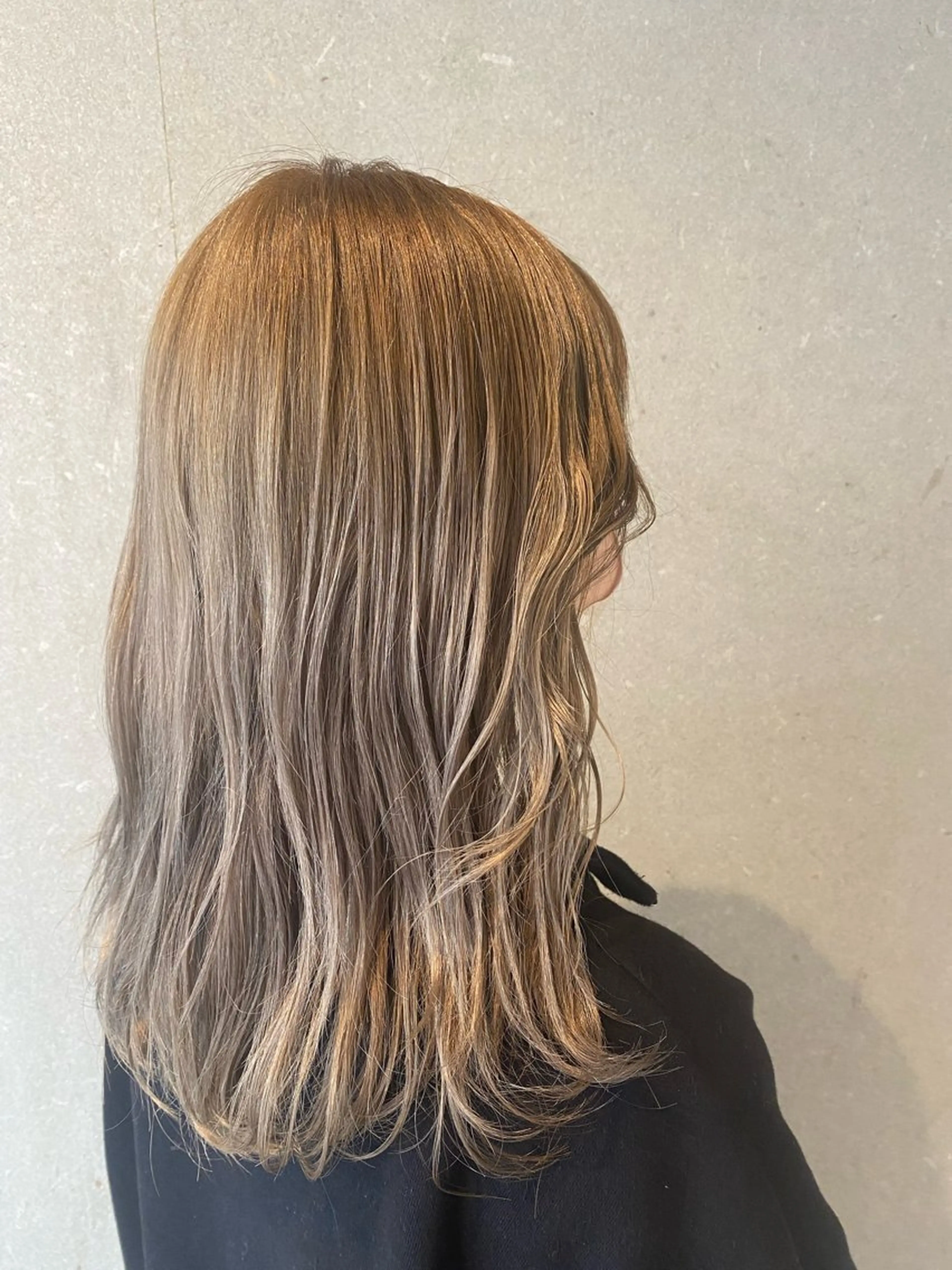 ロング 艶髪/韓国風🤍🖤 小林実央‎のヘアスタイル