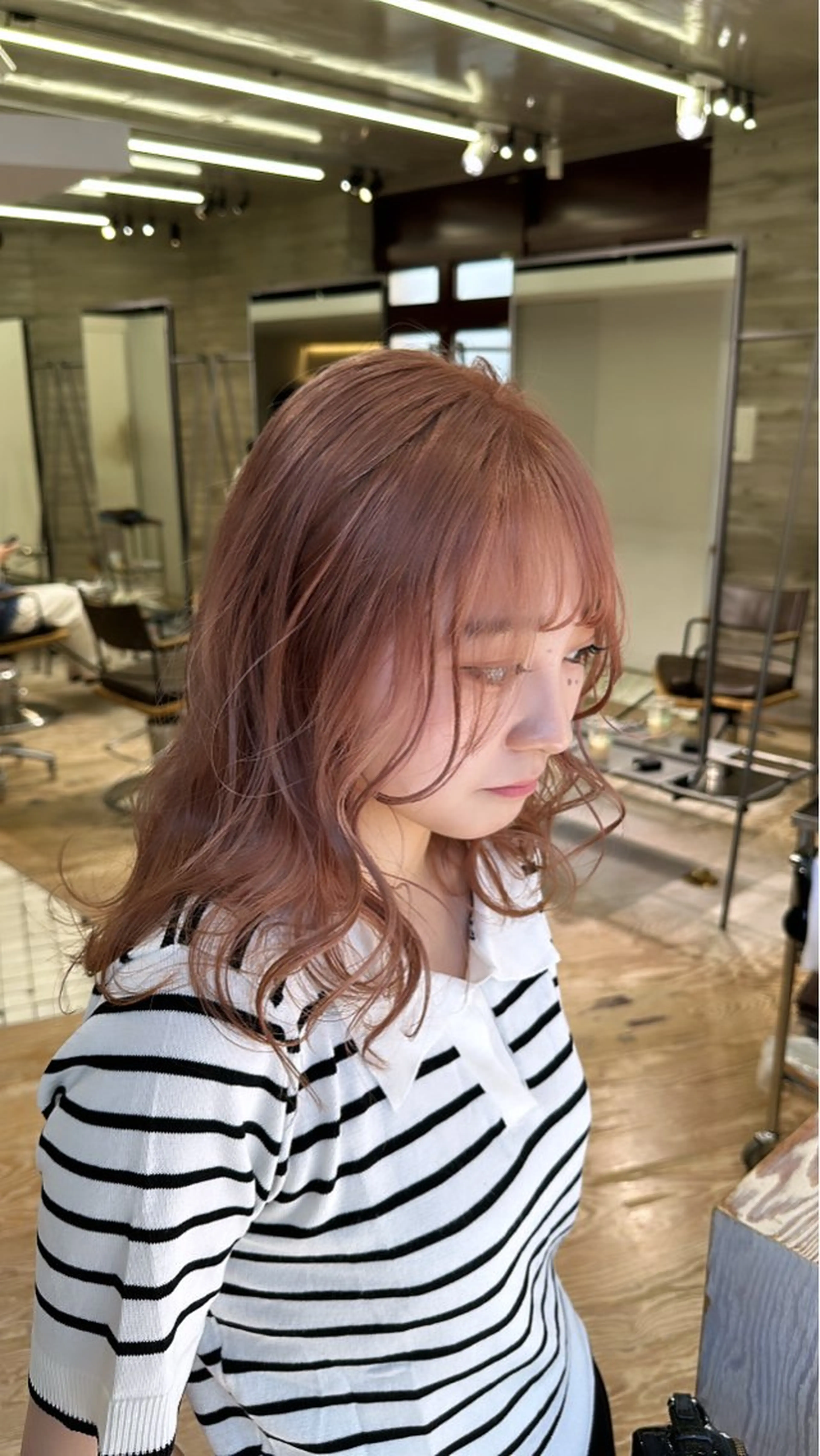 ミディアム メンズ/レディース/ wotaku.のヘアスタイル