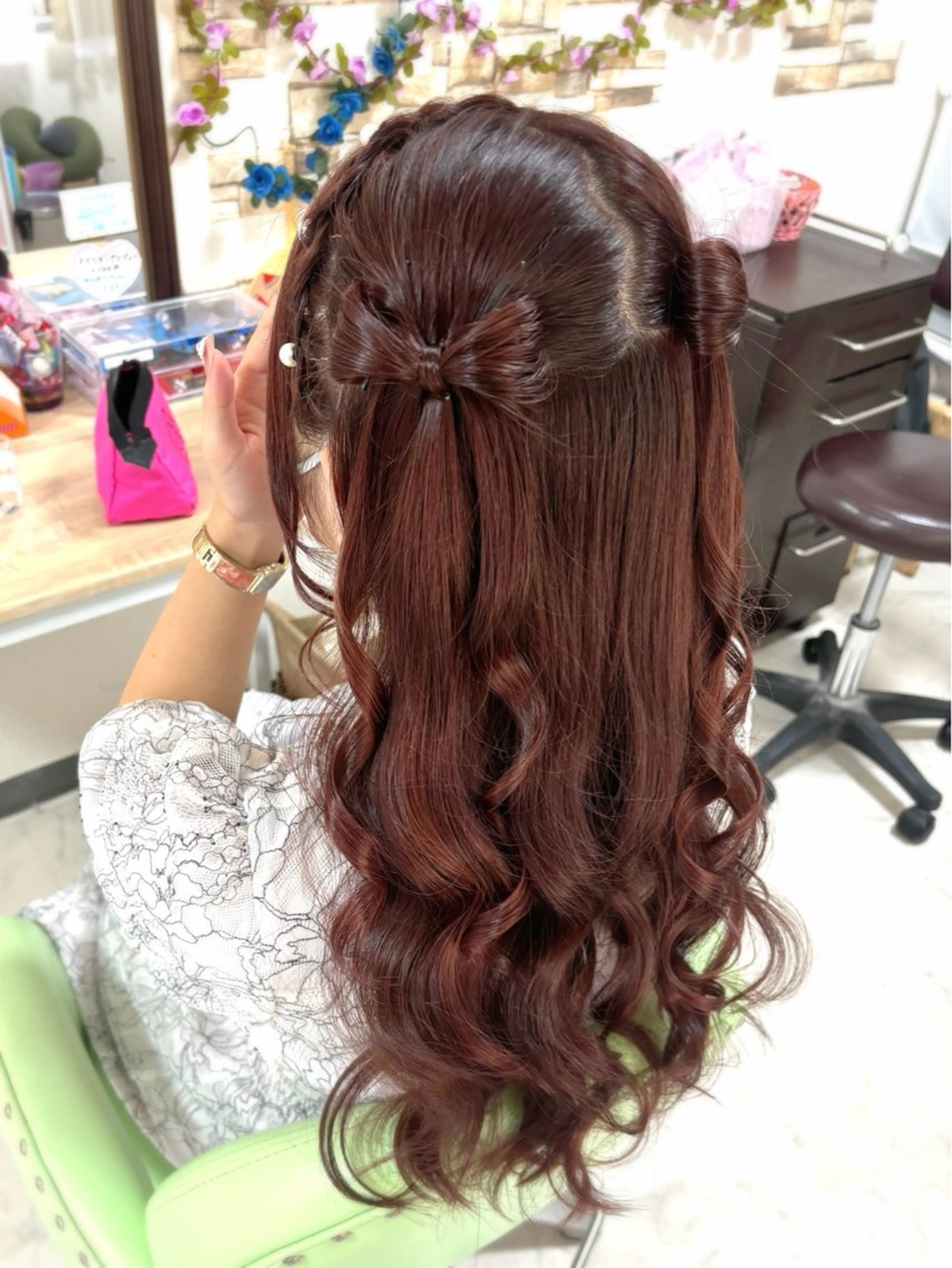 ヘアアレンジ 新宿ヘアセットメイク Asa-mのヘアスタイル