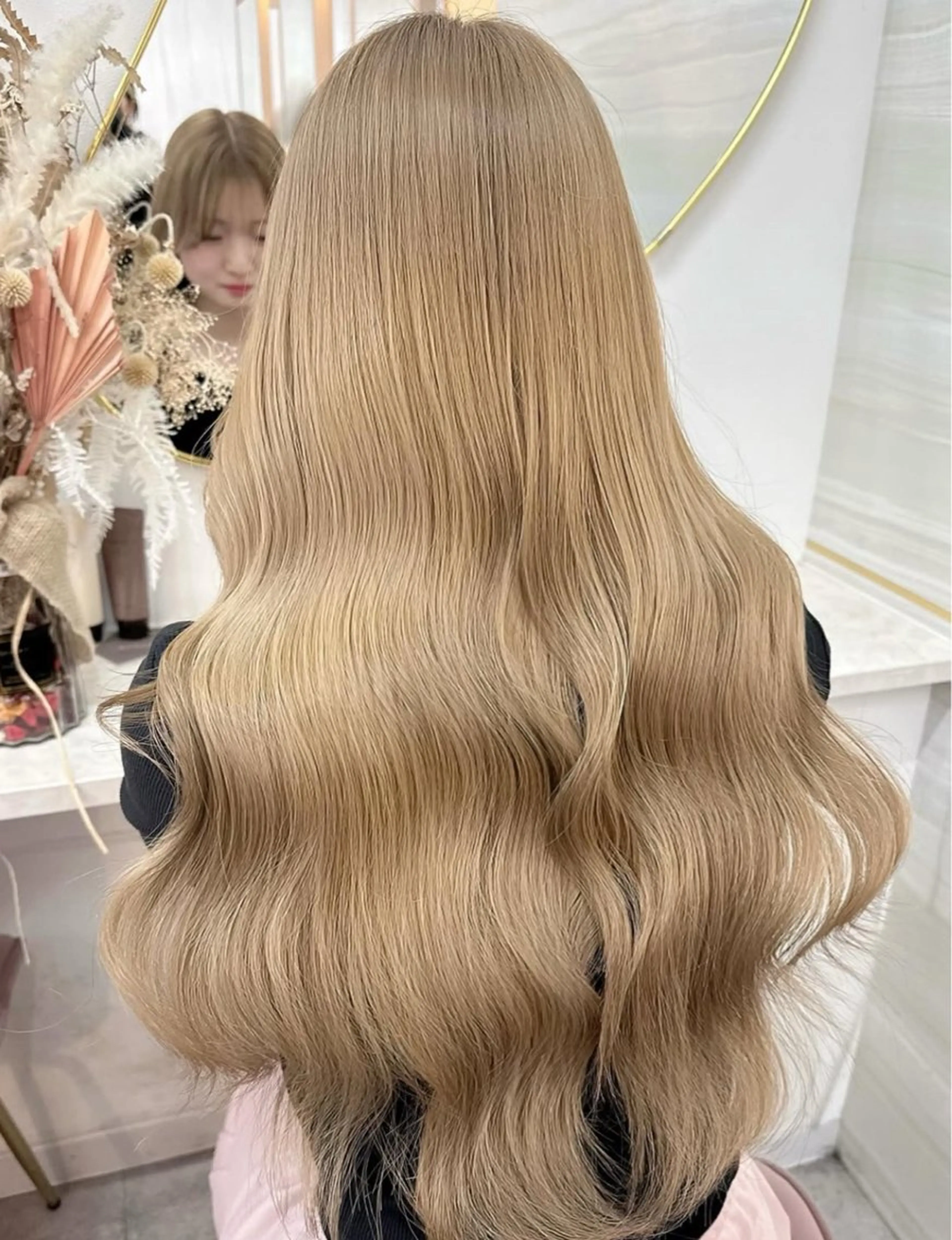 ロング 💘Kurea💘 艶髪/韓国/暗髪のヘアスタイル