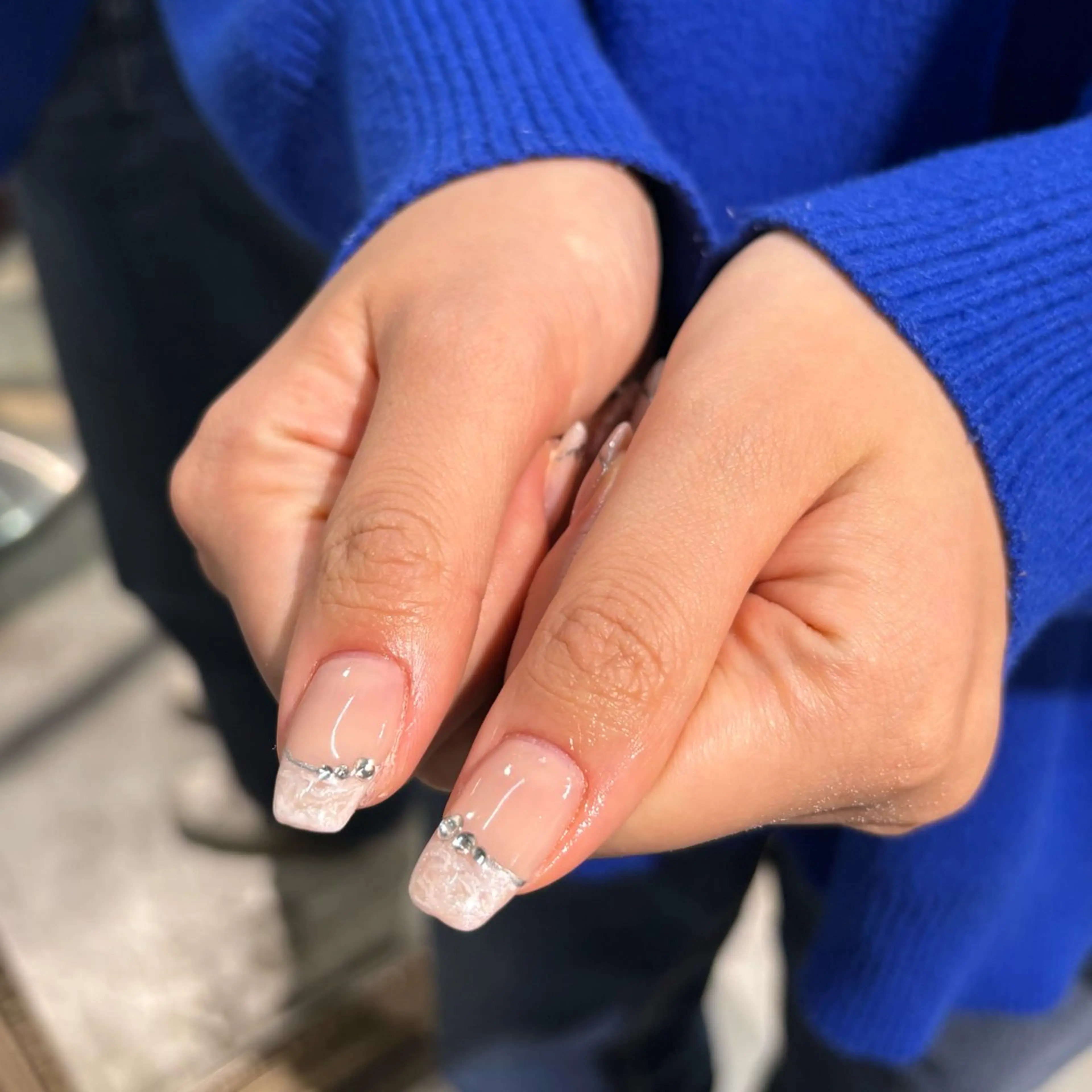 ネイル ハンドネイル ハンドケア AMRITA omotesando所属・艶カラー・:*個性派 ネイル🦋mire-のネイルデザイン