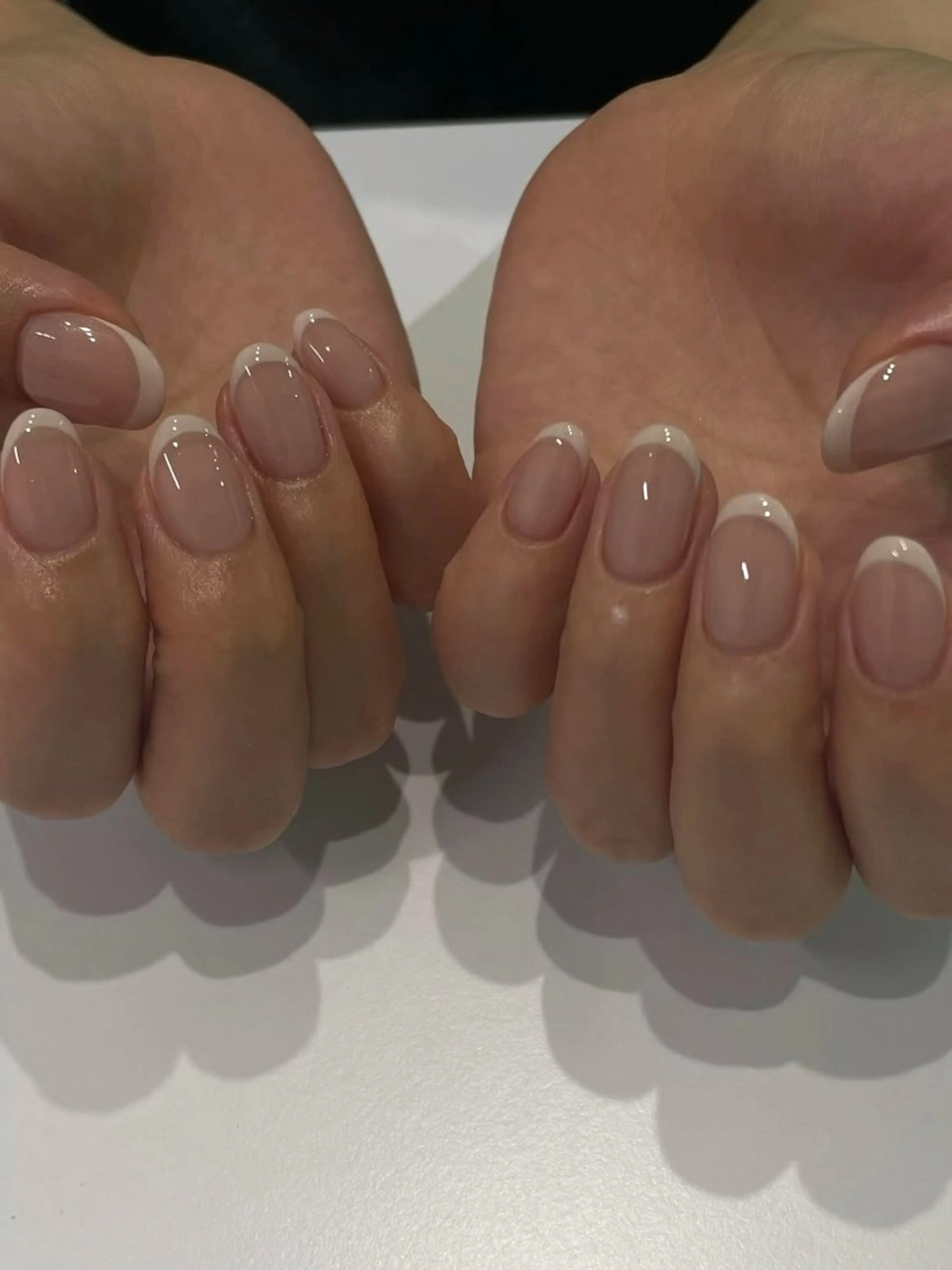 ネイル アートネイル フレンチネイル ジェルネイル 持ち込み ニュアンスネイル ANA.CHUO 本川越店舗のネイルデザイン